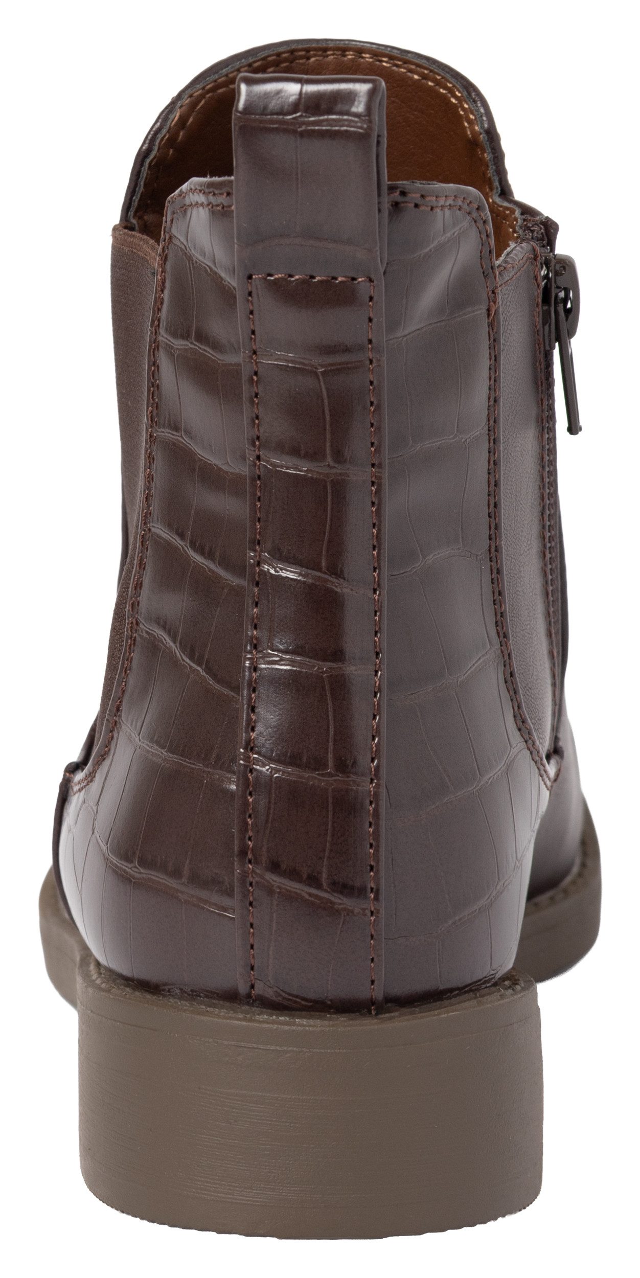 Aniston SHOES Chelseaboots Ankle Boots mit Croco-Besatz - NEUE KOLLEKTION – Bild 2 von 5