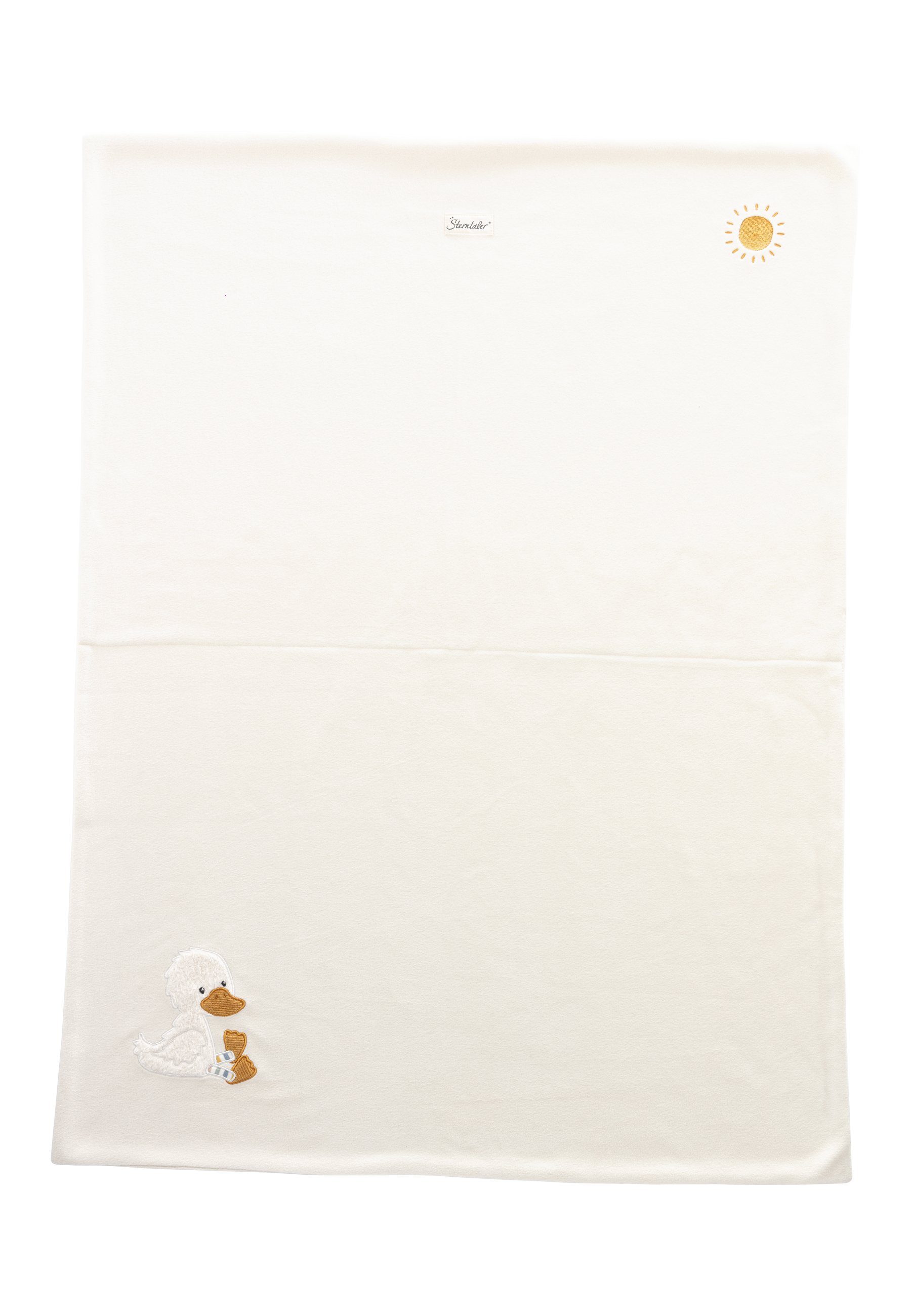 Babydecke Babydecke Micorfleece ENTE Edda, Sterntaler® – Bild 5 von 5