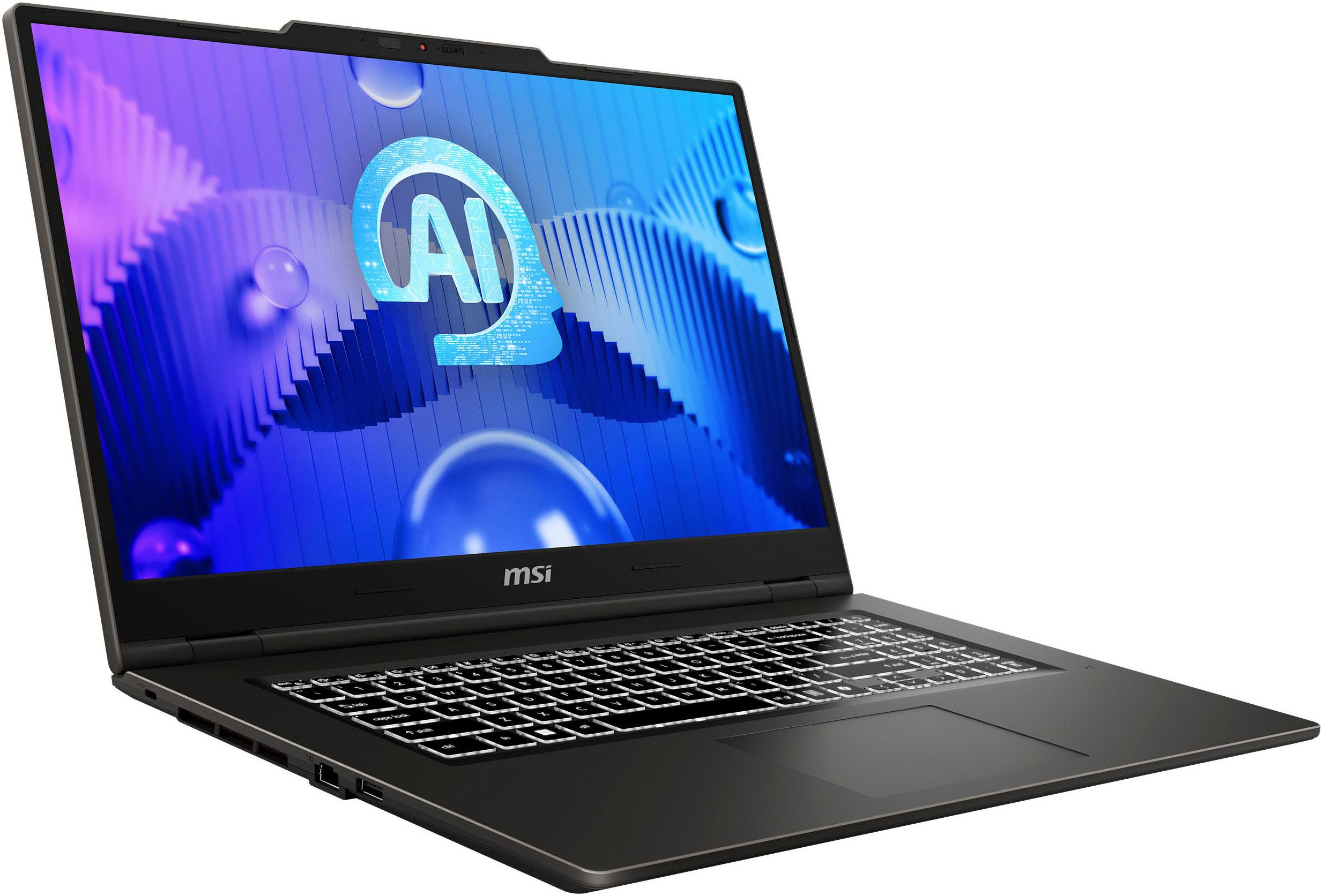 MSI Venture Pro 17 AI A1UDXG-017 Notebook (43,9 cm/17,3 Zoll, Intel Core Ultra 5 125H, GeForce RTX 3050, 16 GB, 1000 GB SSD)