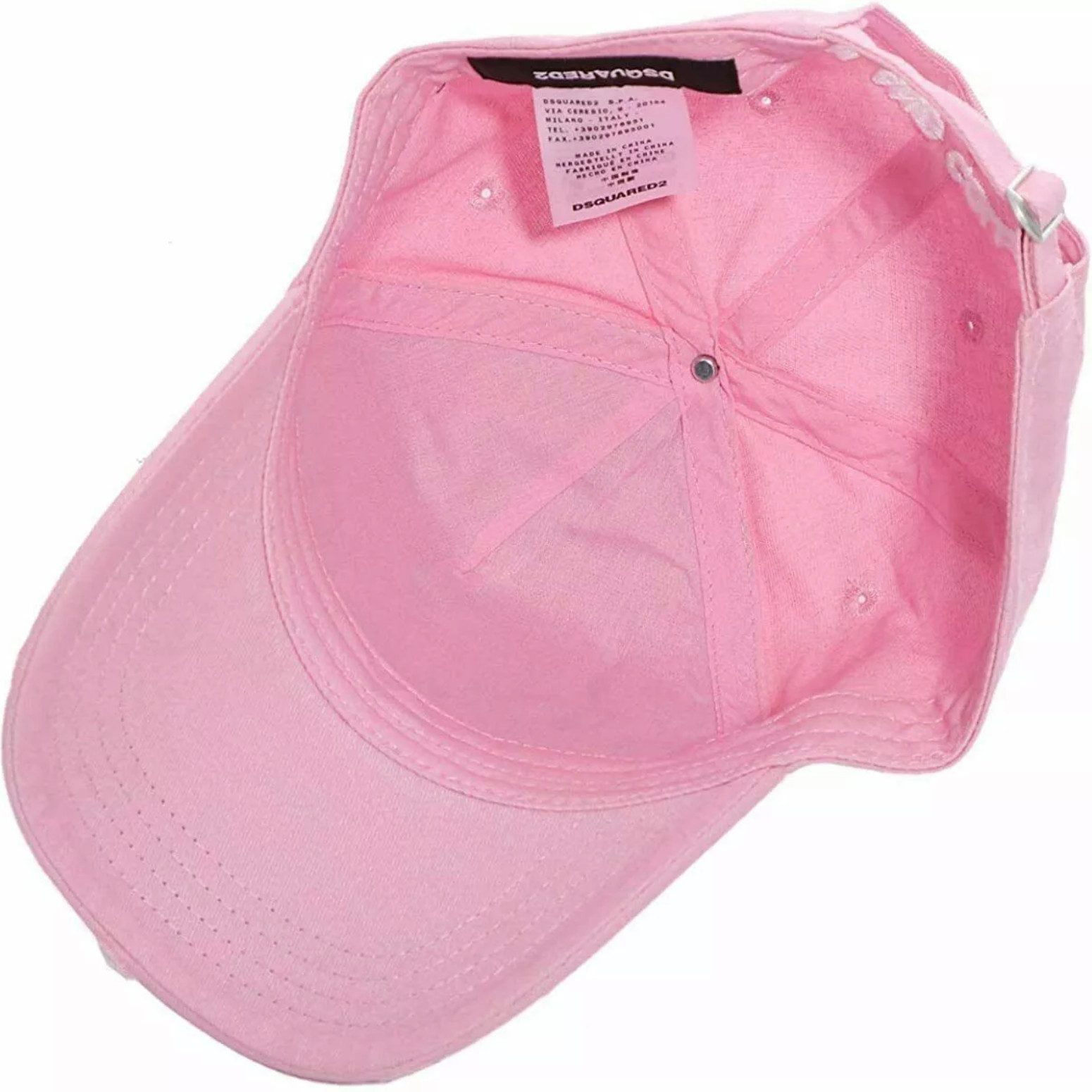 Dsquared2 Baseball Cap COOL WAY Baseballkappe Icon Cap Gestickte Details mit Logo-Typografie
