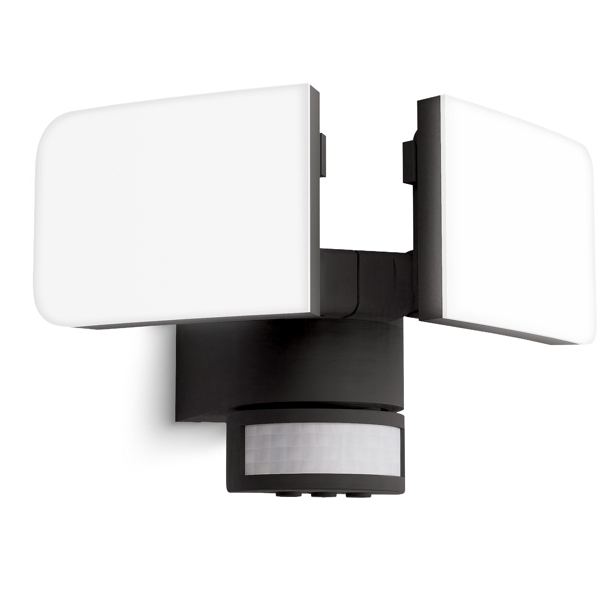 SSC-LUXon LED Außen-Wandleuchte ETHIR Außenwandleuchte mit Bewegungsmelder IP54 neutralweiß LED 230V, Neutralweiß