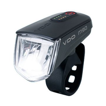 SIGMA SPORT Fahrradbeleuchtung VDO 4009 ECO LIGHT M90 SET Frontlampe mit Rücklicht