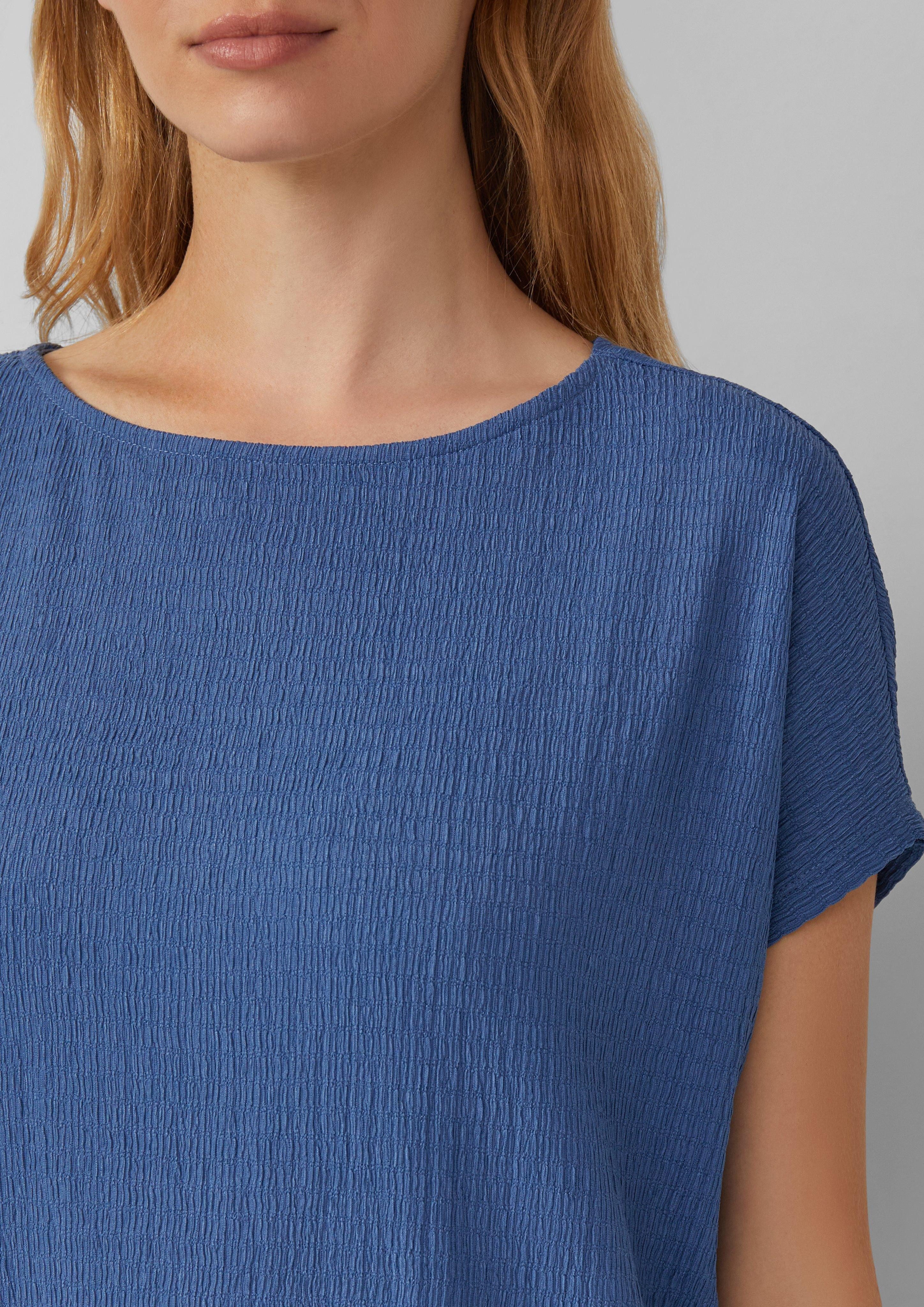 s.Oliver Shirttop Strukturiertes T-Shirt im Relaxed günstig online kaufen