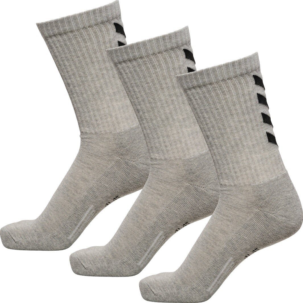 hummel Sportsocken Fundamental Crew grau/schwarz - günstig online kaufen