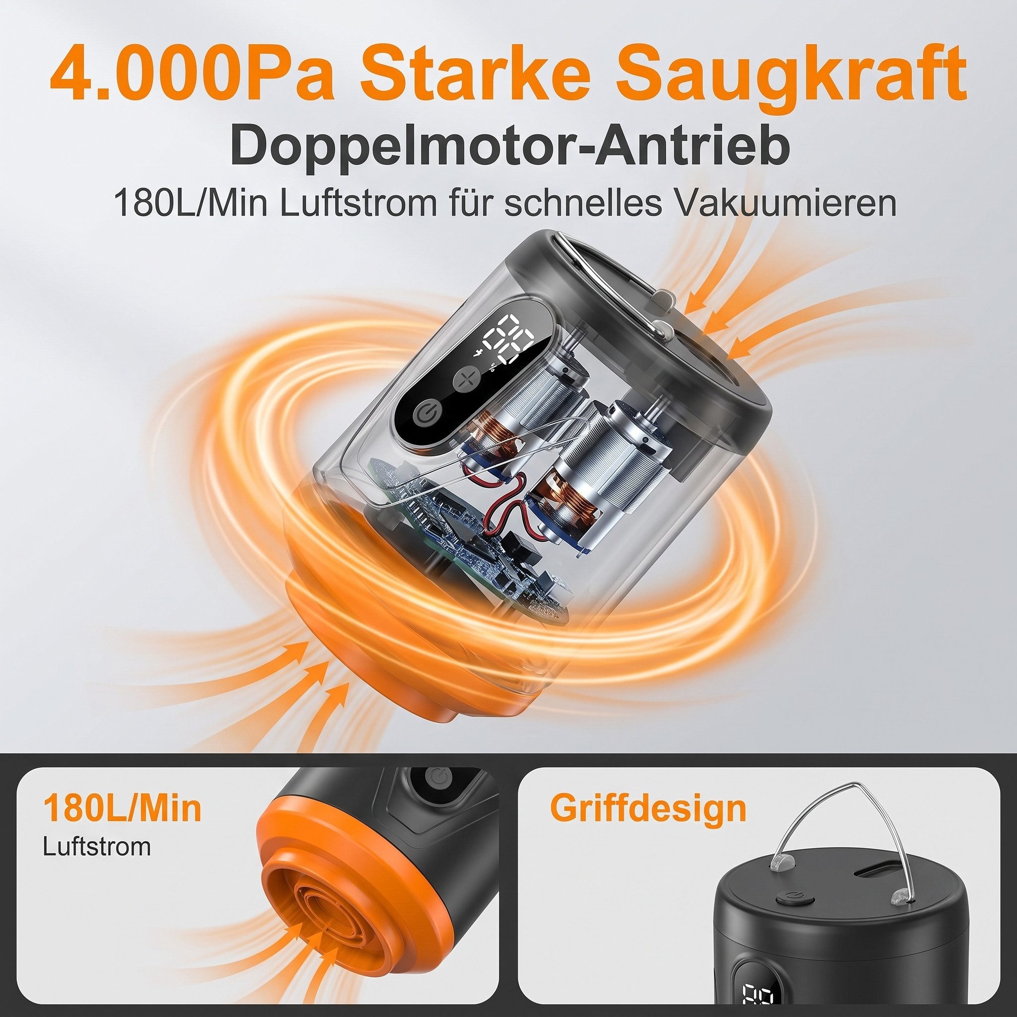 AIMAX Aufbewahrungstasche Vakuumbeutel mit Pumpe 16er Set für Kleidung und Reisen – Bild 2 von 5