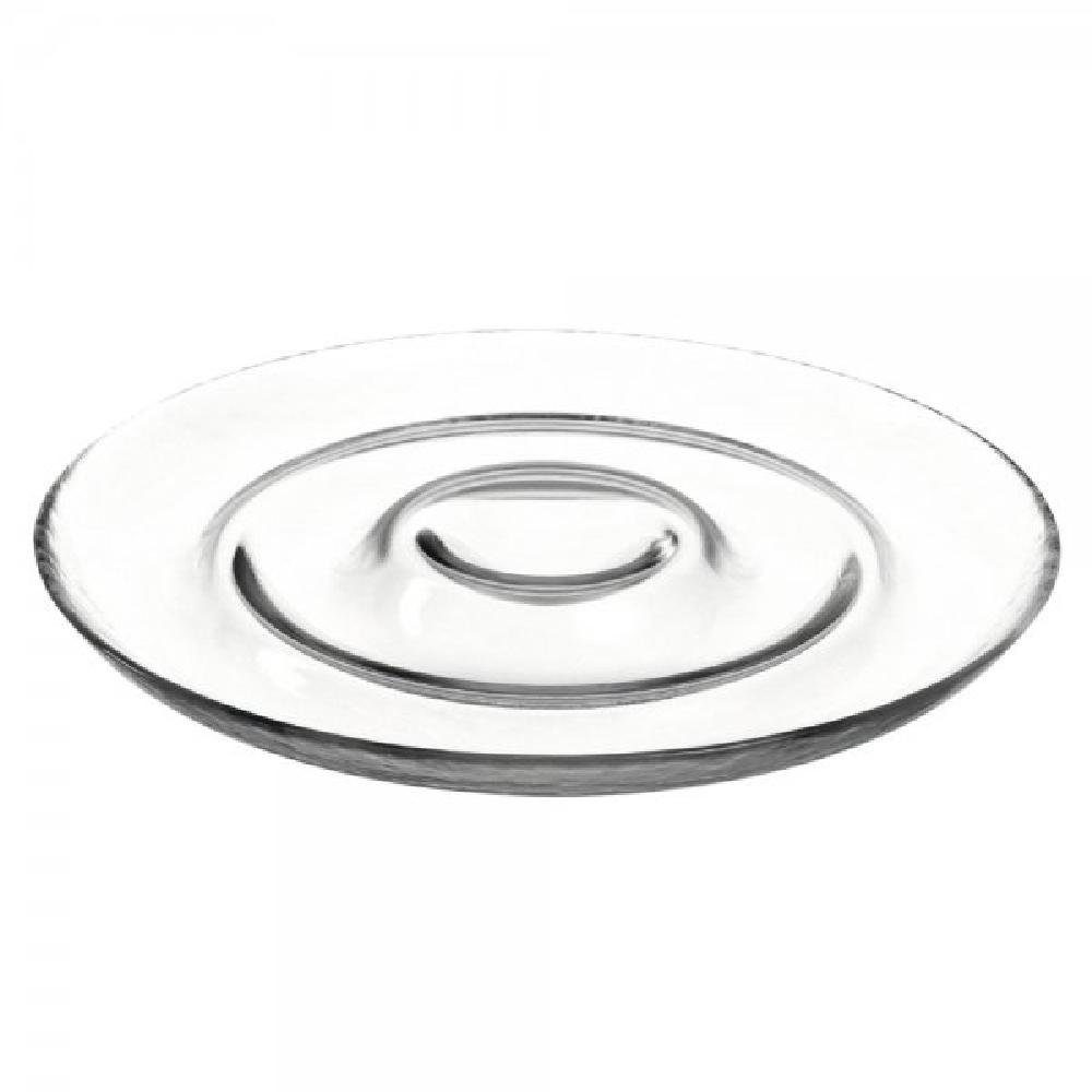 LEONARDO Servierplatte LEONARDO Antipastikabarett Servierplatte Glas Rund (31,4cm)