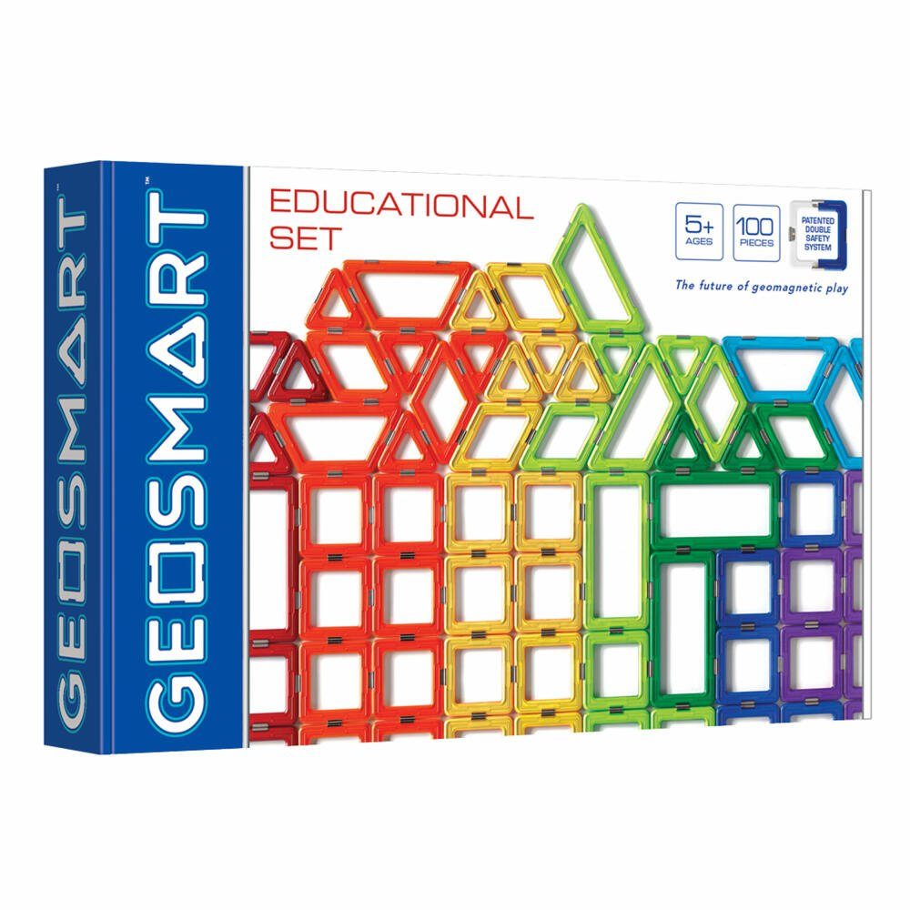 Smart Games Geosmart Educational Set Magnetspielbausteine, (100 St)