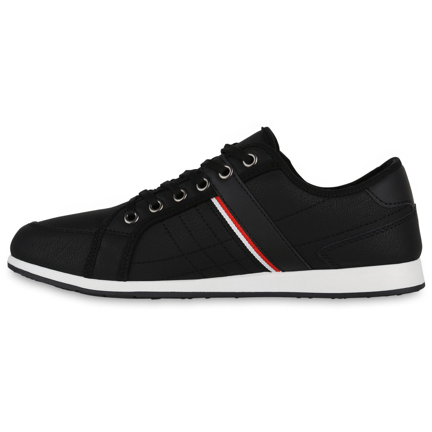 VAN HILL 840515 Sneaker Herren Sneaker Low Bequeme Schnürer Basic günstig online kaufen