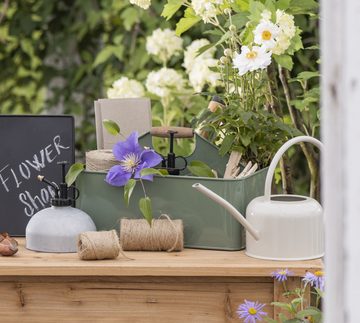 Ib Laursen Flaschenträger Ib Laursen - Kiste Korb 6 Fächer Metall Garten oder Flaschenträger