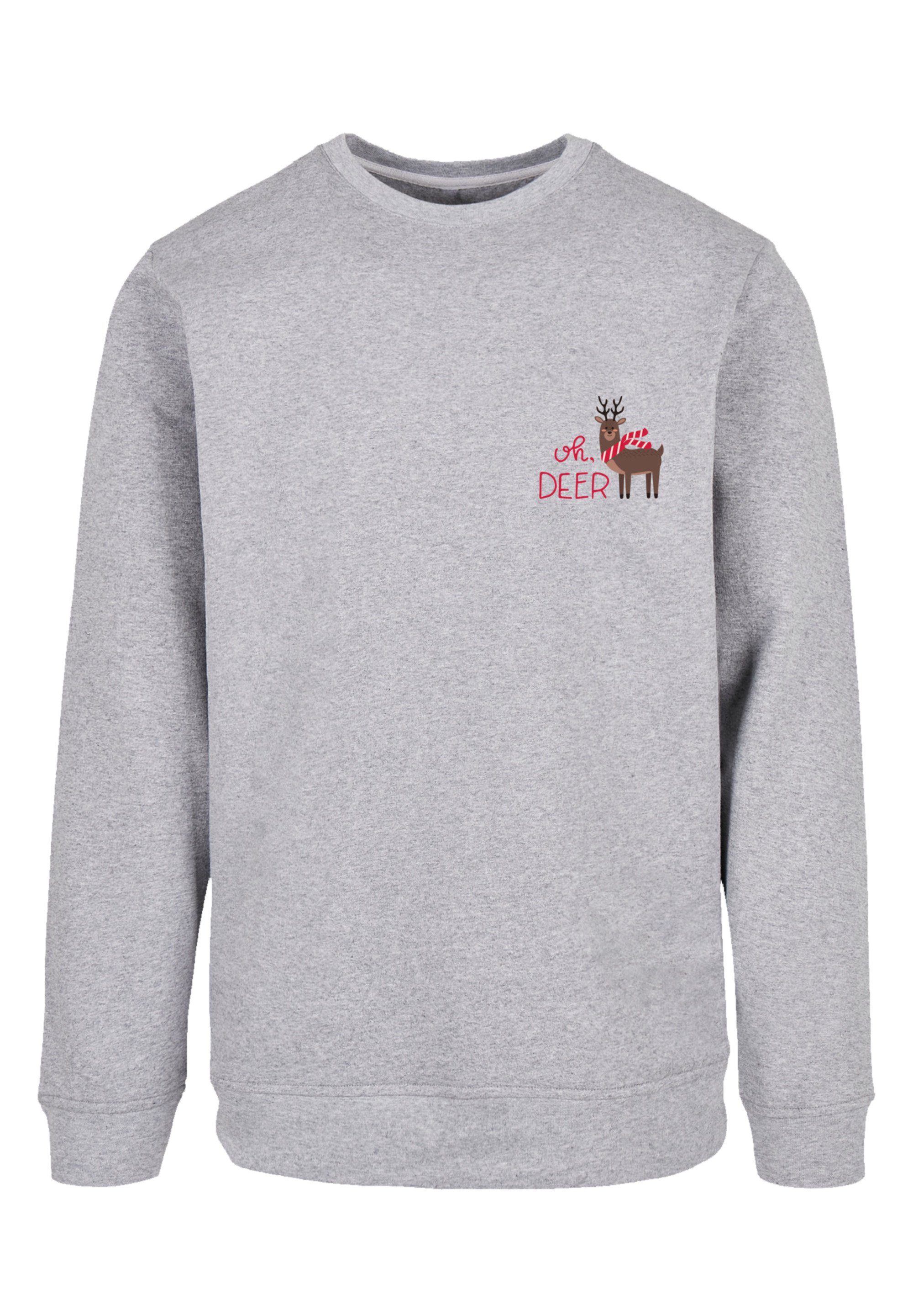Deer mit Rock-Musik, Tragekomfort F4NT4STIC Band, Qualität, Premium Sweatshirt Bequemer Schnitt Christmas entspanntem