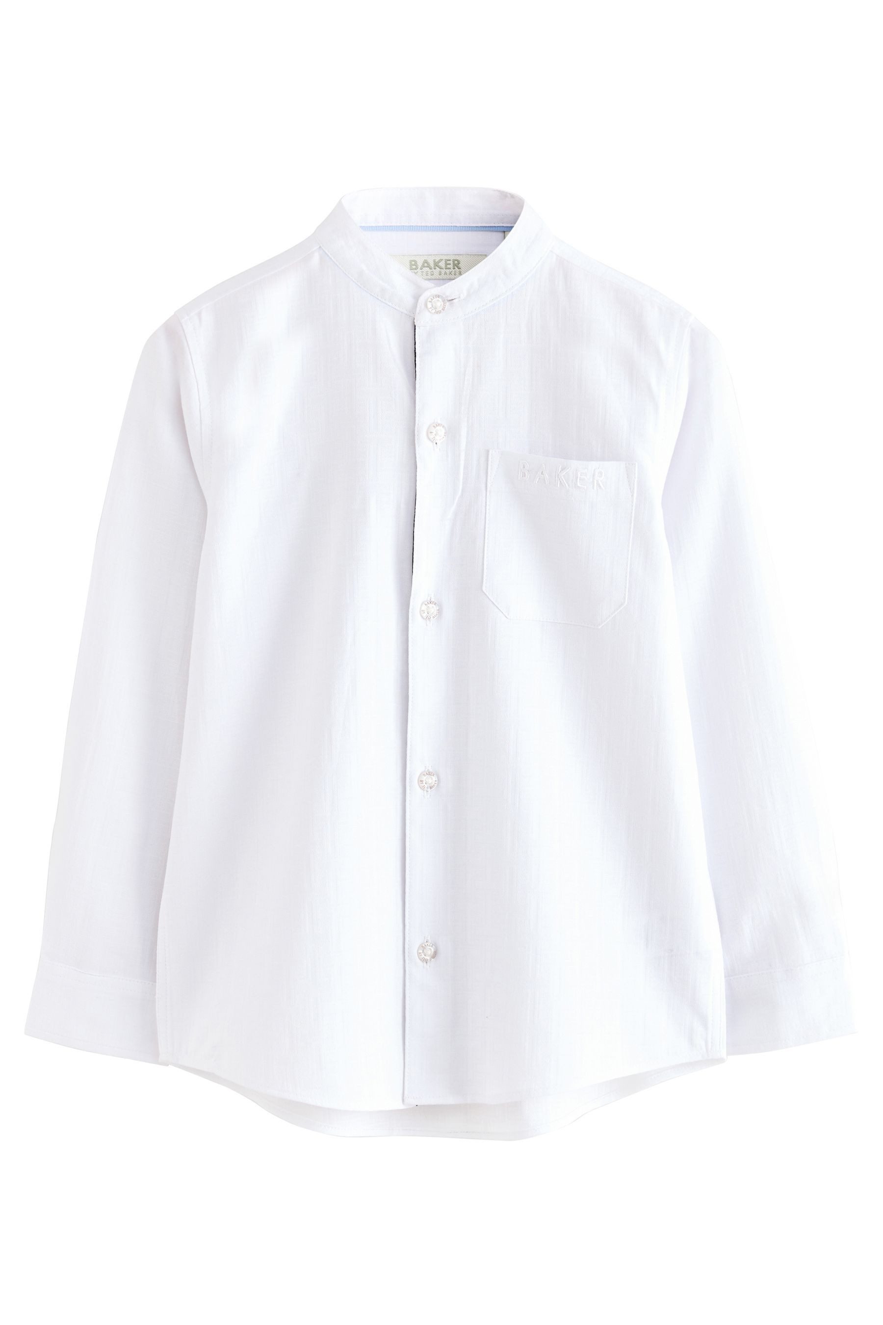 Langarmhemd Baker by Ted Baker Langarm-Hemd mit Stehkragen