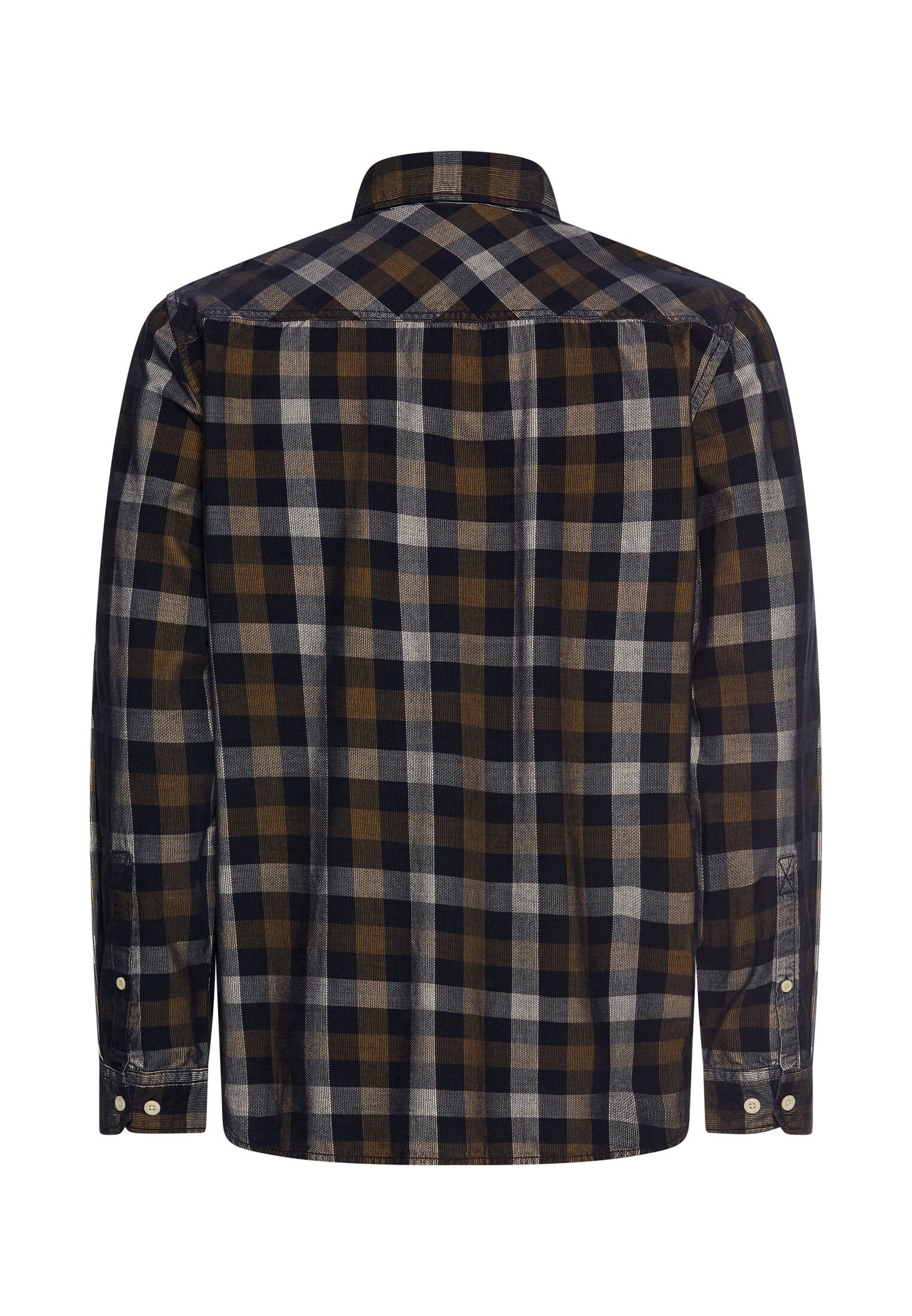 camel active Karohemd langarm, mit Button-Down-Kragen günstig online kaufen