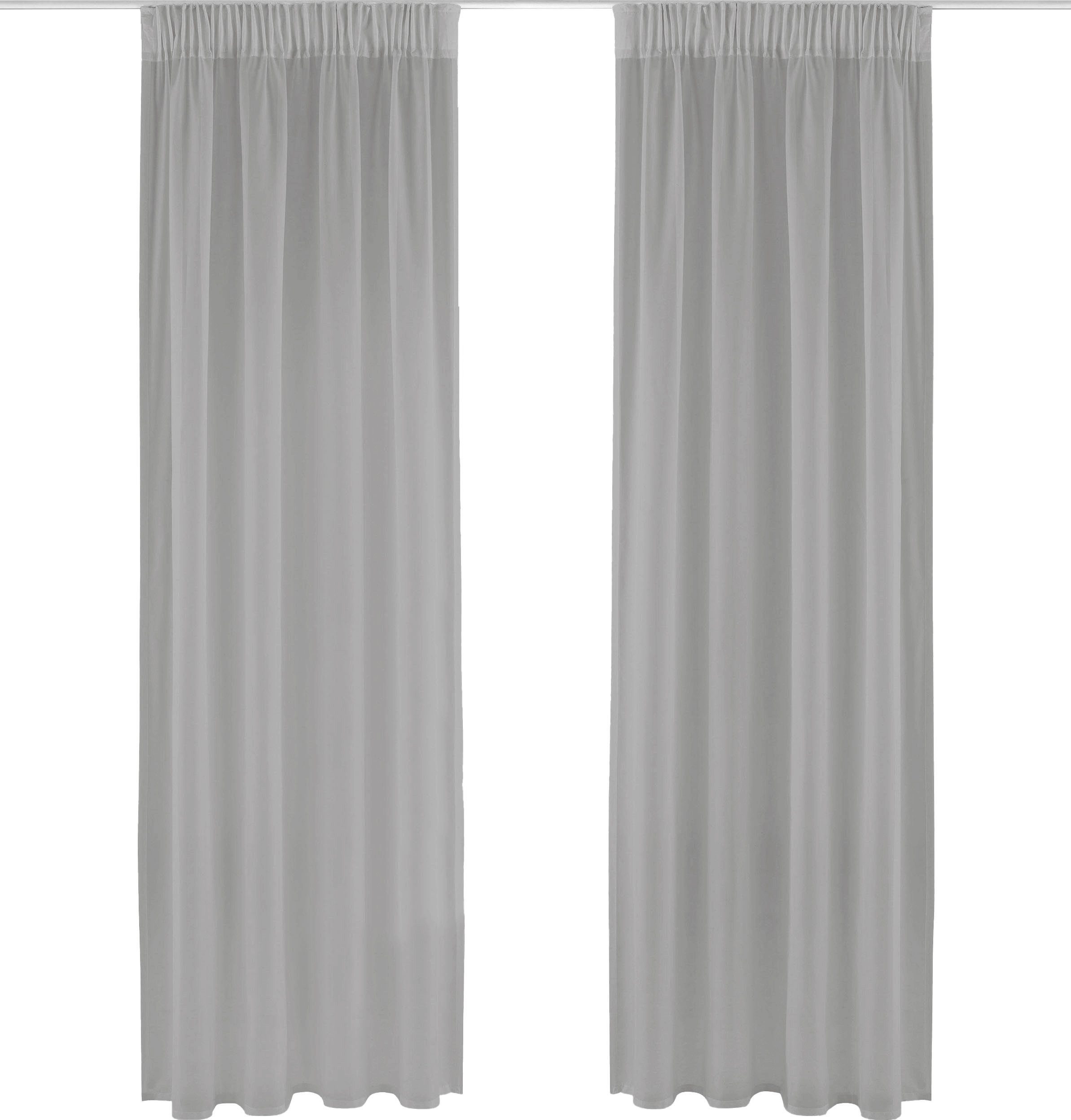 OTTO home Gardine Ari (1 St), Multifunktionsband, halbtransparent, Voile, Bestseller mit 4,5-Sterne-Bewertung