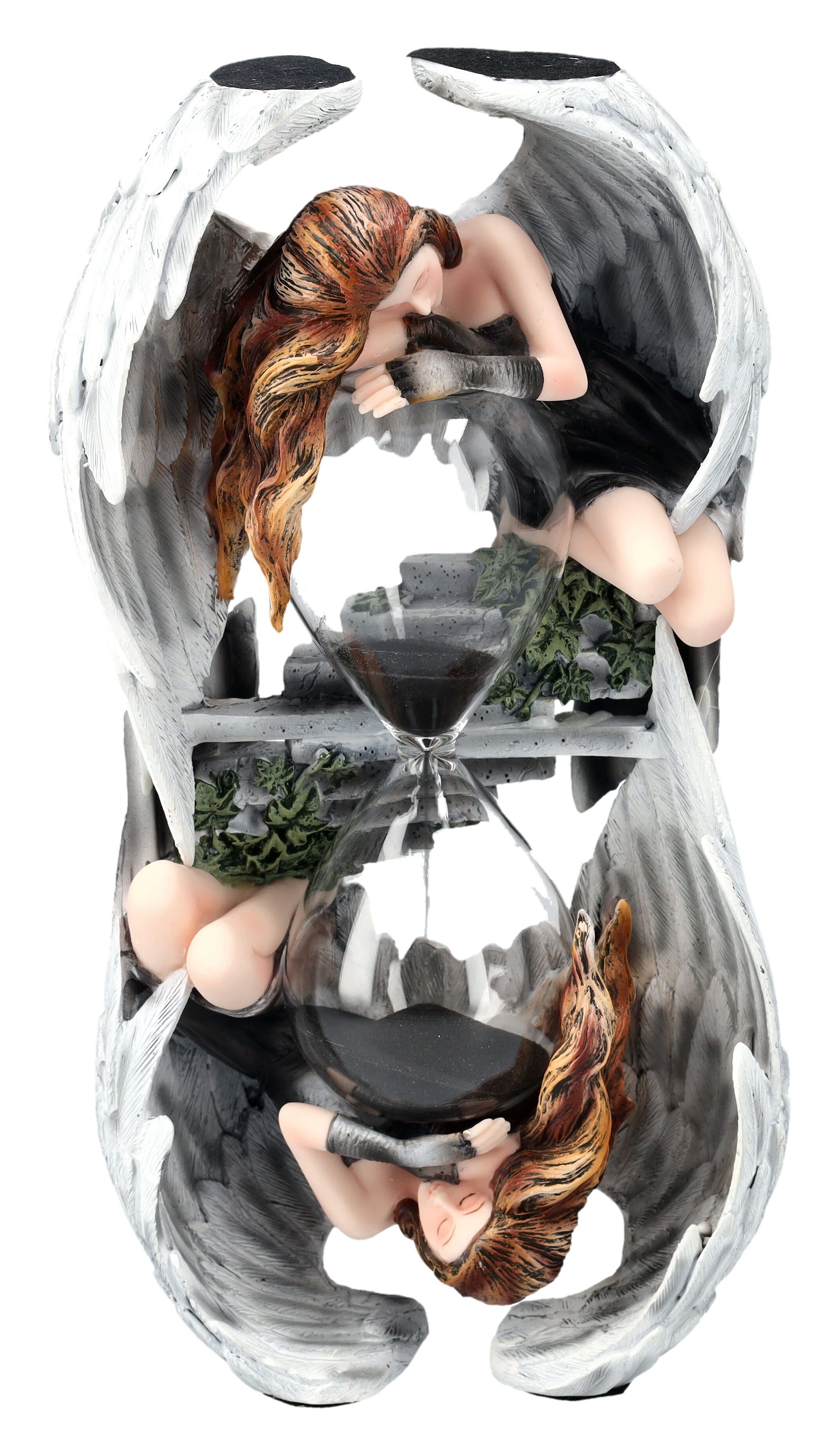 Figuren Shop GmbH Sanduhr Sanduhr - Trauernder Engel - Anne Stokes - Magische Deko Engelfigur