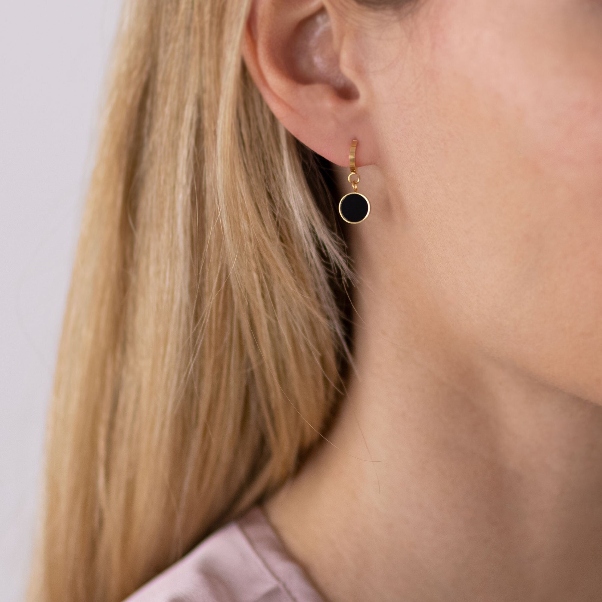 AILORIA Paar ohrringe, glänzendem Ohrhänger silberfarben AMÉLIE aus Edelstahl Ohrringe