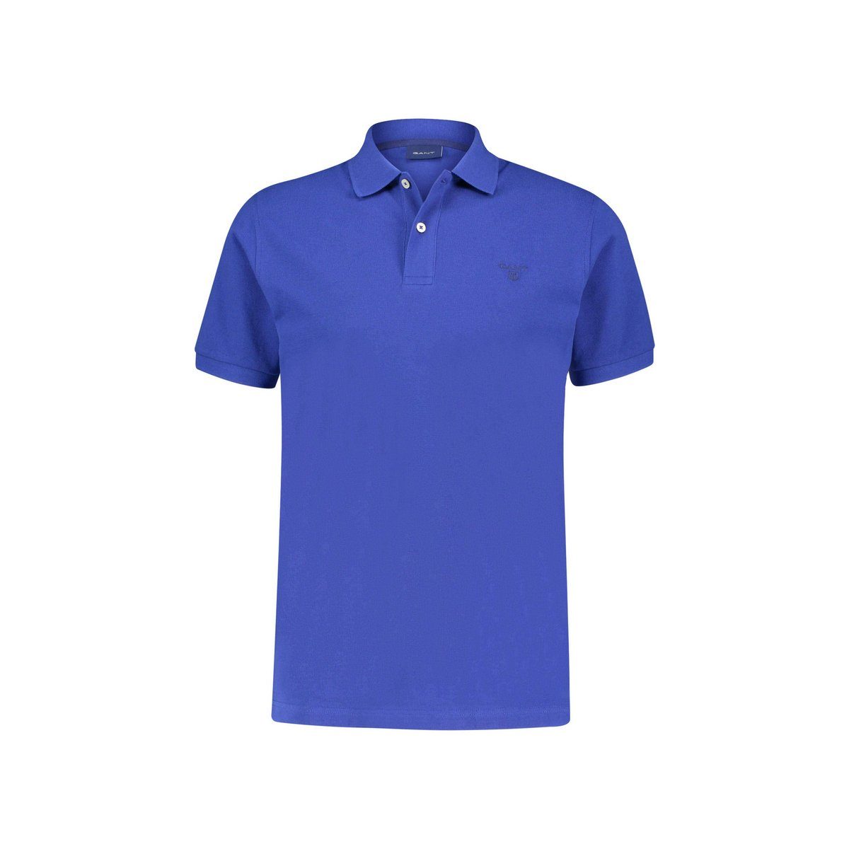 Gant Poloshirt blau regular (1-tlg) College Blue