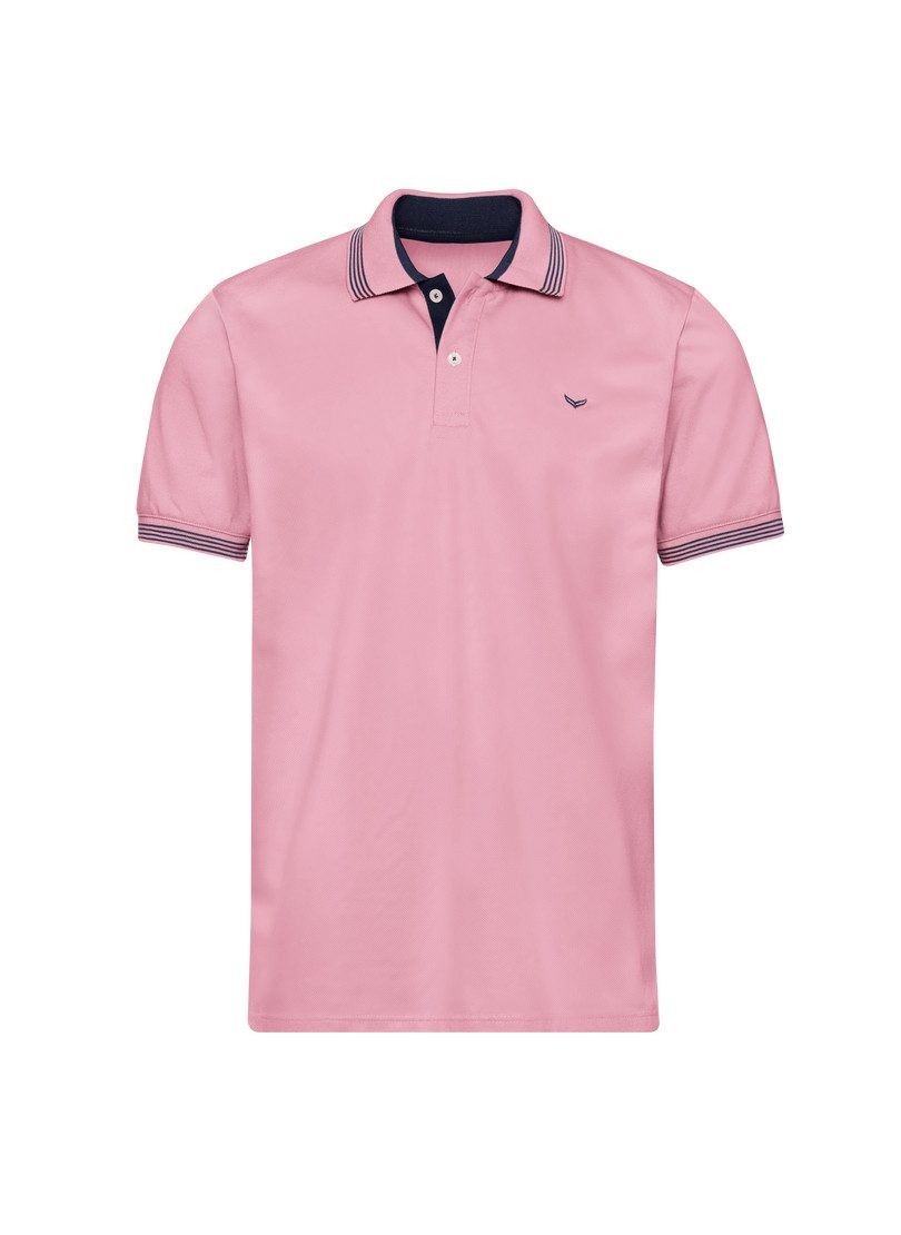 Trigema Poloshirt TRIGEMA Poloshirt mit kontrastfarbigen günstig online kaufen