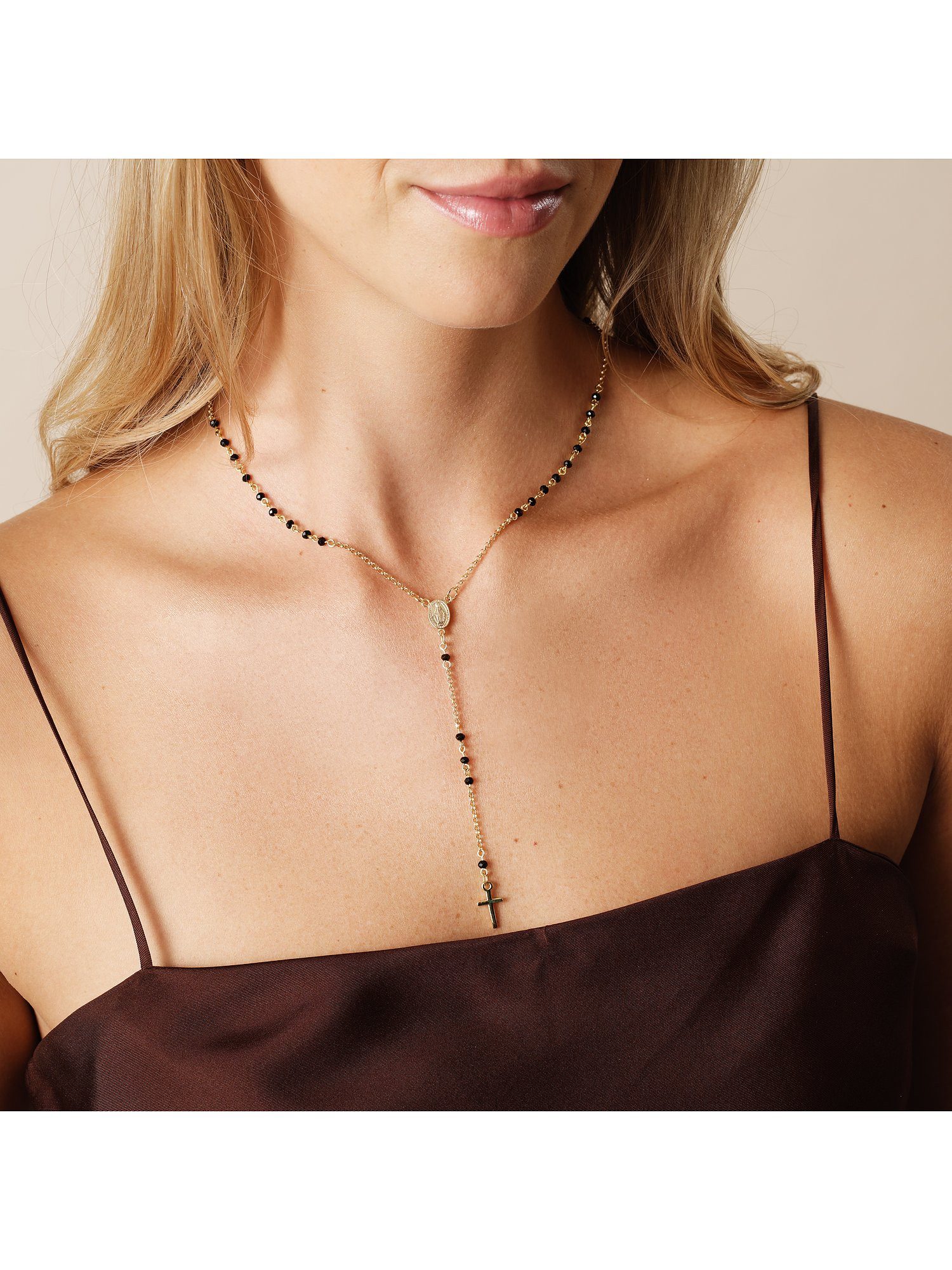 CHRIST Silberkette CHRIST Damen-Kette 925er Silber, recycelt Kreuz, 2024 günstig online kaufen