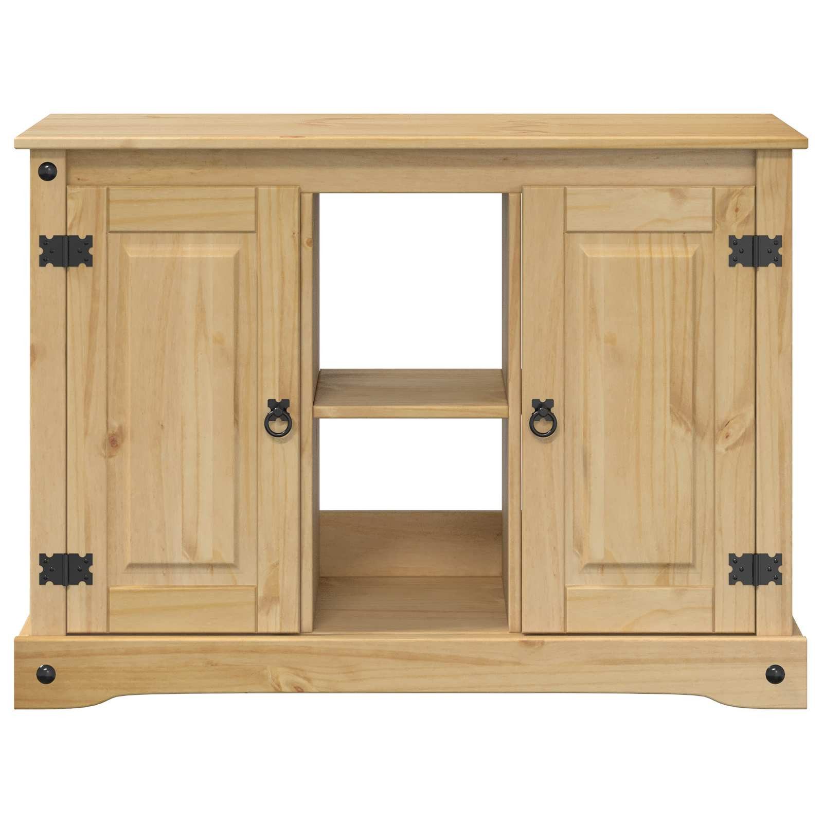 vidaXL Aquariumunterschrank Aquariumständer CORONA Braun 101,5 x 37 x 73 cm 300 kg (1-St) – Bild 4 von 5