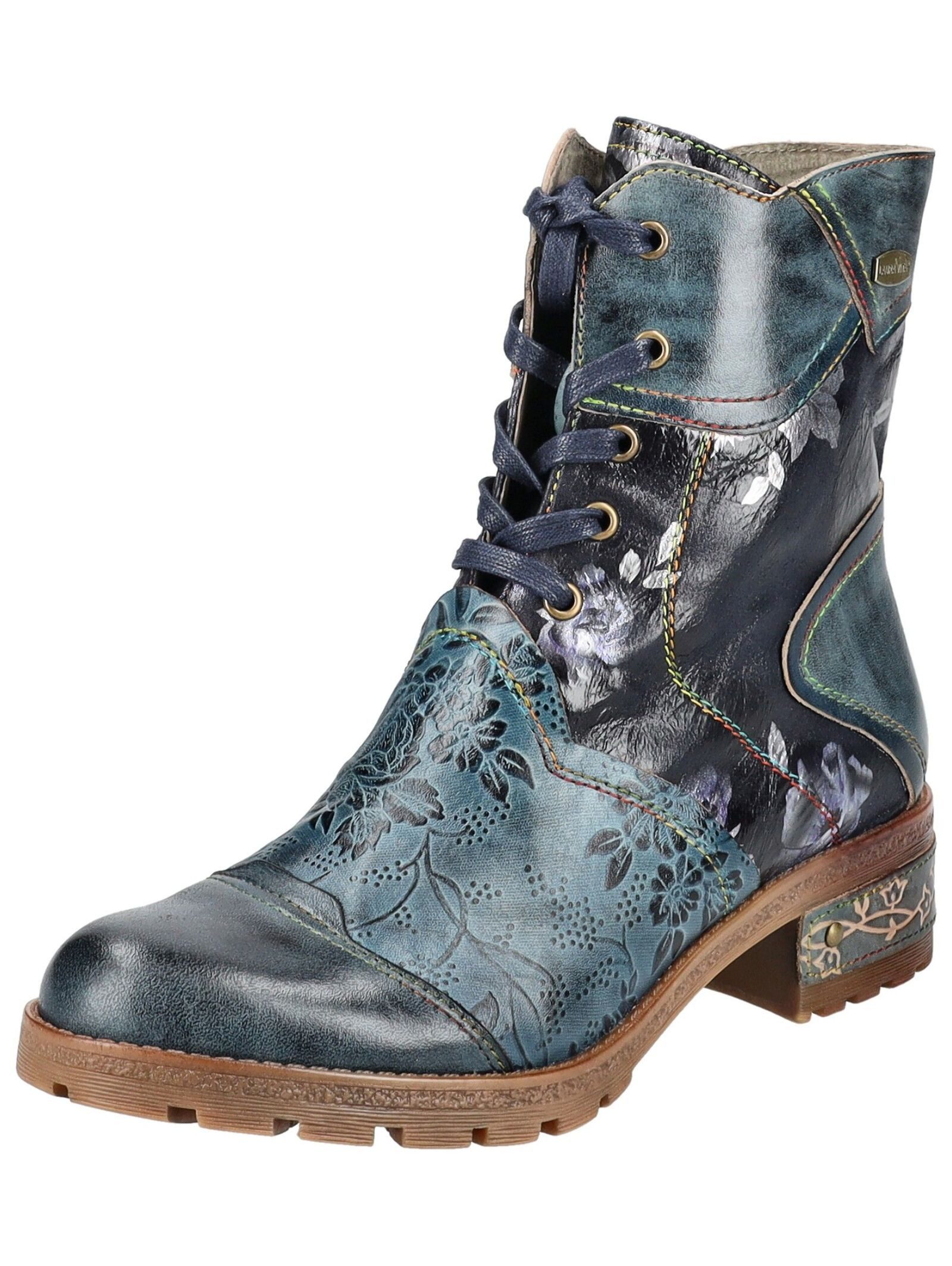 LAURA VITA LAURA VITA Stiefelette Leder/Textil Schnürstiefelette günstig online kaufen