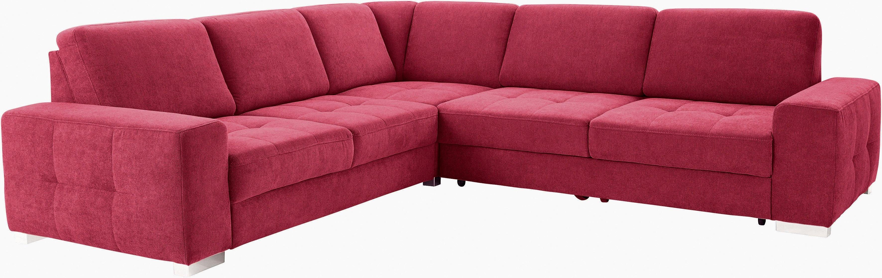 sit&more Ecksofa Santorini L-Form, mit Federkern günstig online kaufen