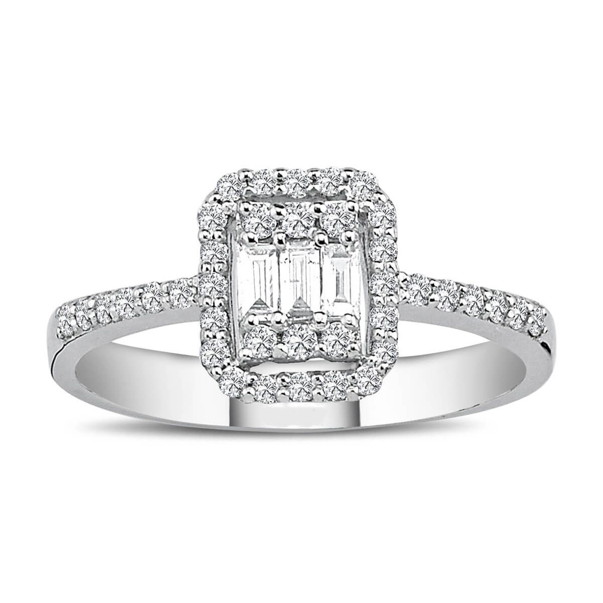 EinStein Diamant Diamantring 0,33 Carat Baguette günstig online kaufen