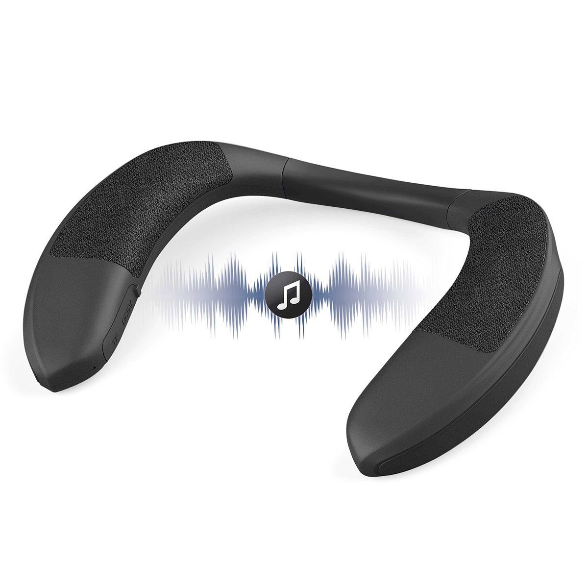 fontastic Nackenlautsprecher Bluetooth, Mobile Lautsprecher mit Mikrofon "Herco" Bluetooth-Lautsprecher