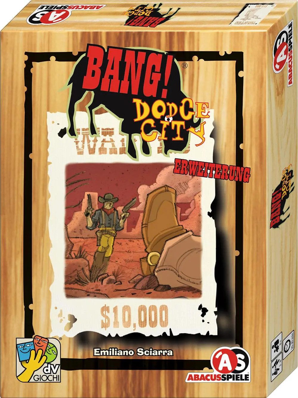 ABACUSSPIELE Spiel BANG! Dodge City Erweiterung