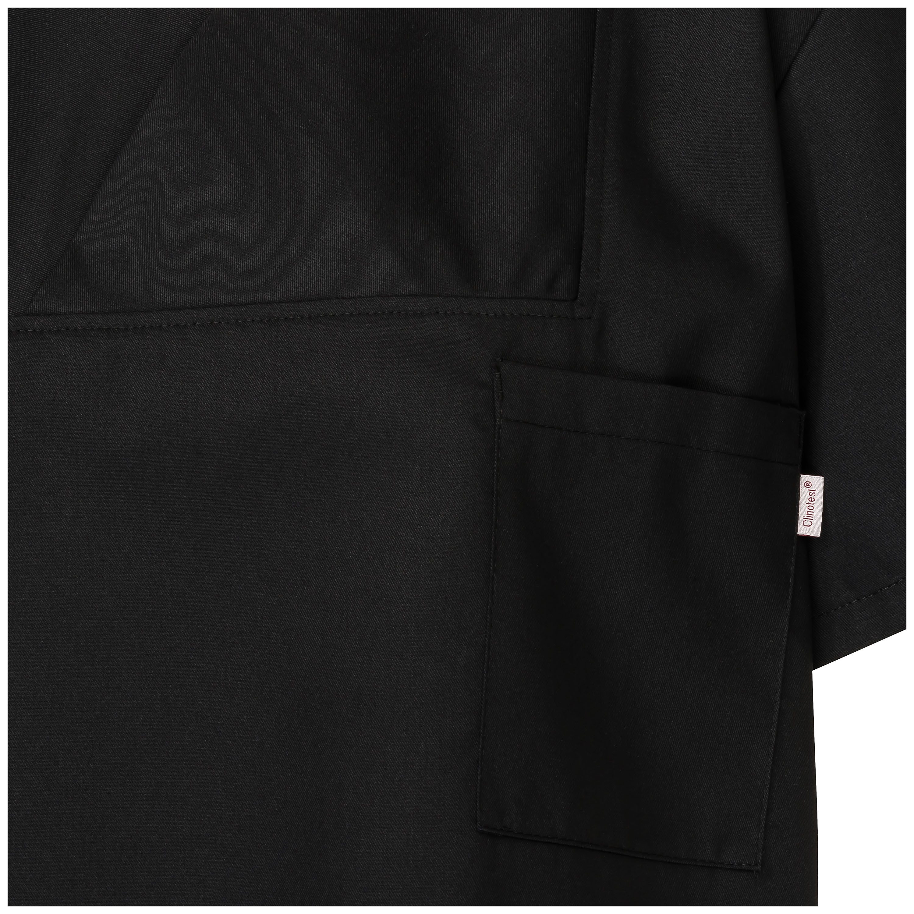 Clinotest Funktionsbluse Kasack für Damen & Herren – kochfest - 50% Baumwolle/50% Polyester