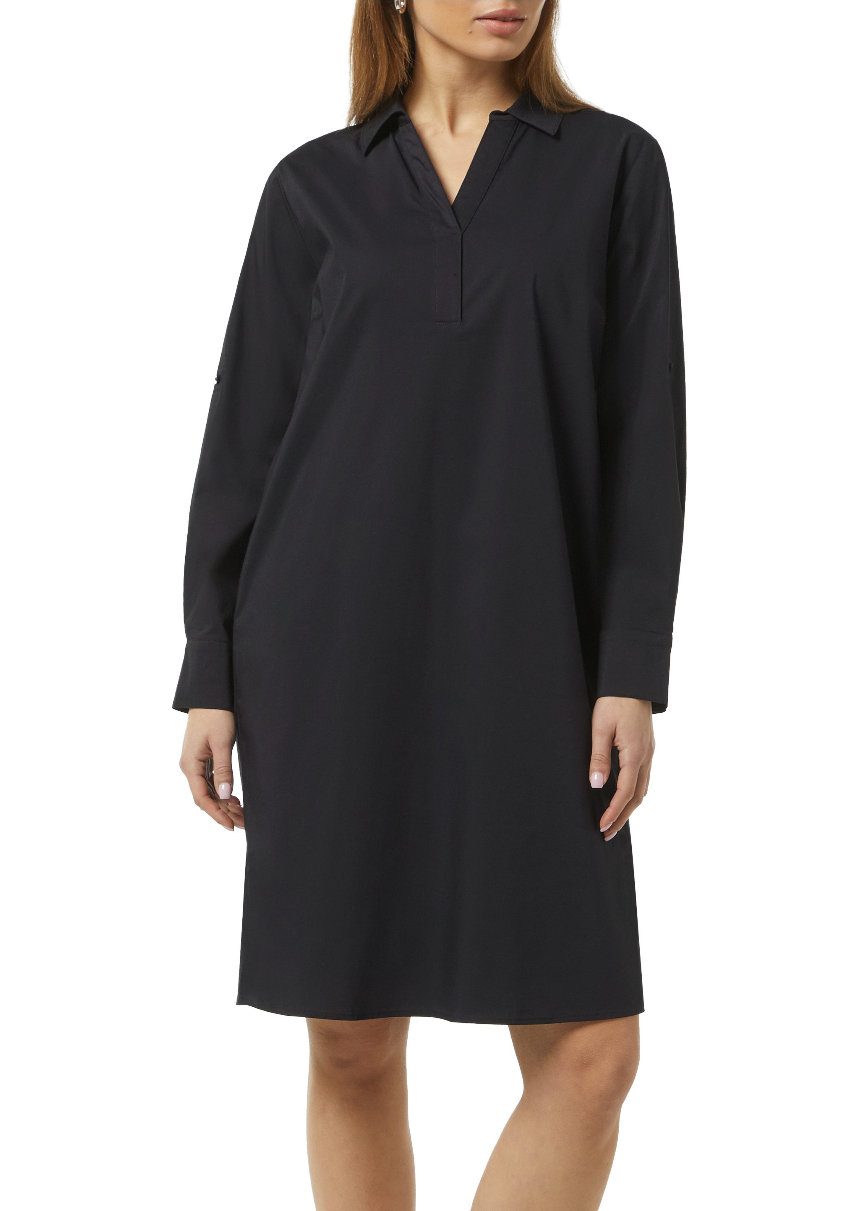 comma Sommerkleid mit knöpfbaren Riegeln günstig online kaufen