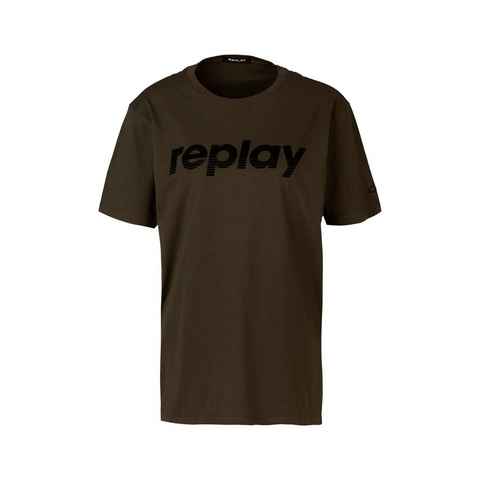 Replay Oversize-Shirt Single Jersey
