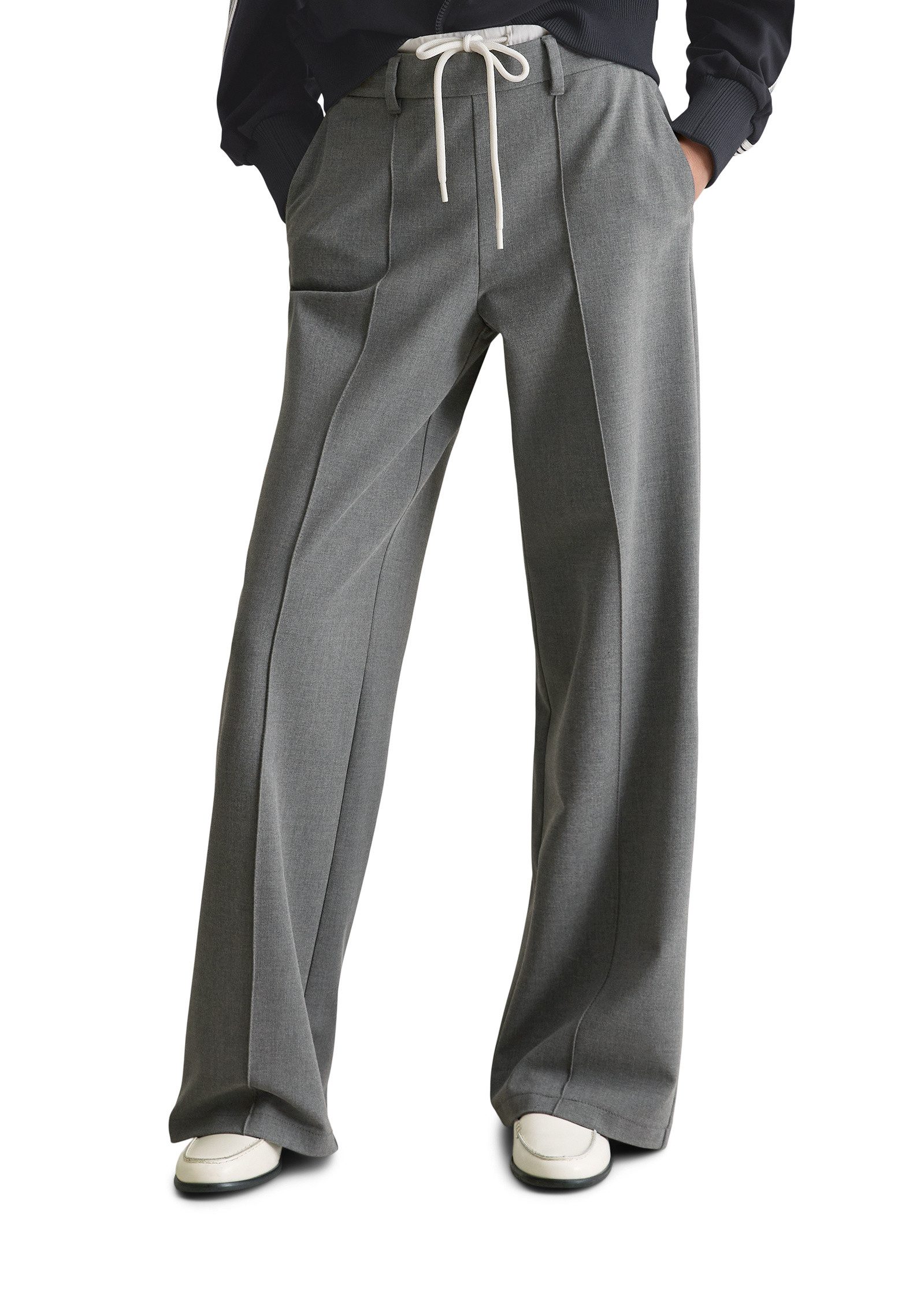 Marc O'Polo DENIM Chinohose aus weichem Viskose-Baumwolle-Mix