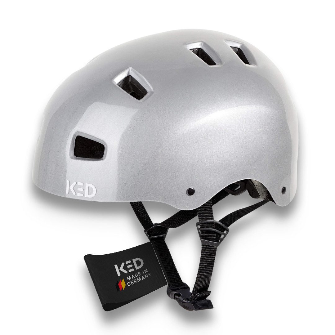 KED Fahrradhelm Citro City Fahrradhelm, MaxShell Schutz, Sicherer K-Lock Verschluss Und LED-Rücklicht