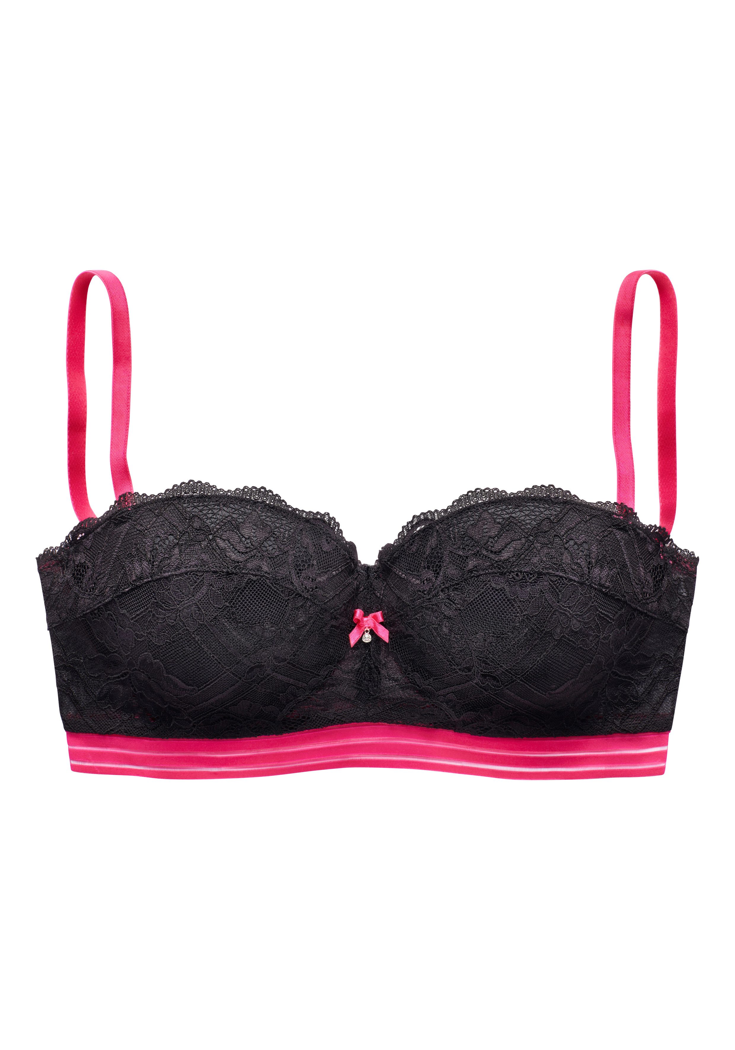 Vivance Push-up-BH mit Bügel und mit 4 Tragevarianten, Multiway-BH, Dessous