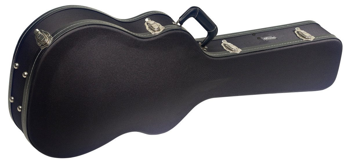 Stagg Gitarrentasche GCX-W BK Black Tweed Deluxe-Koffer für 41 Western/Dreadnought-Gitarre