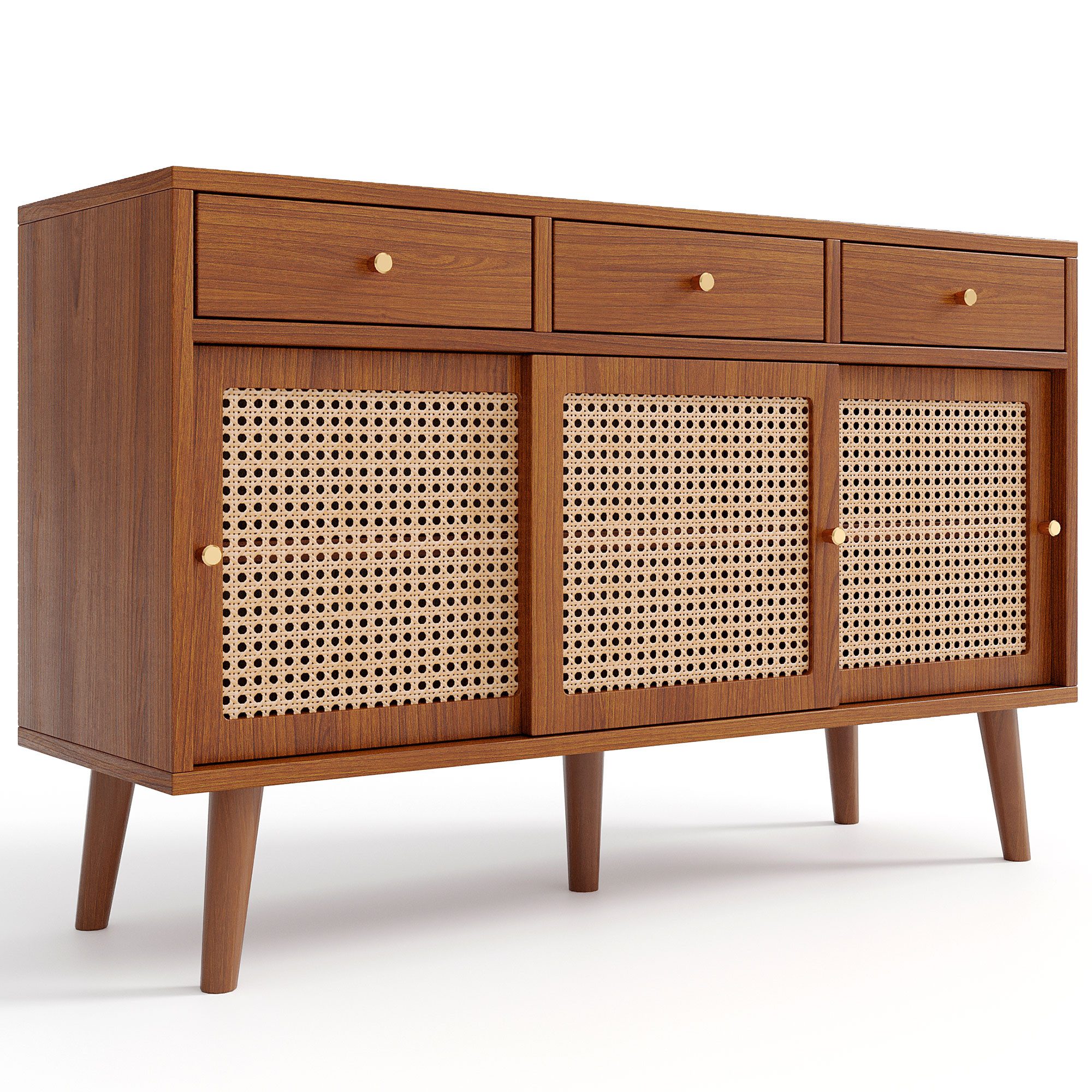 Merax Sideboard mit 3 Schubladen und günstig online kaufen