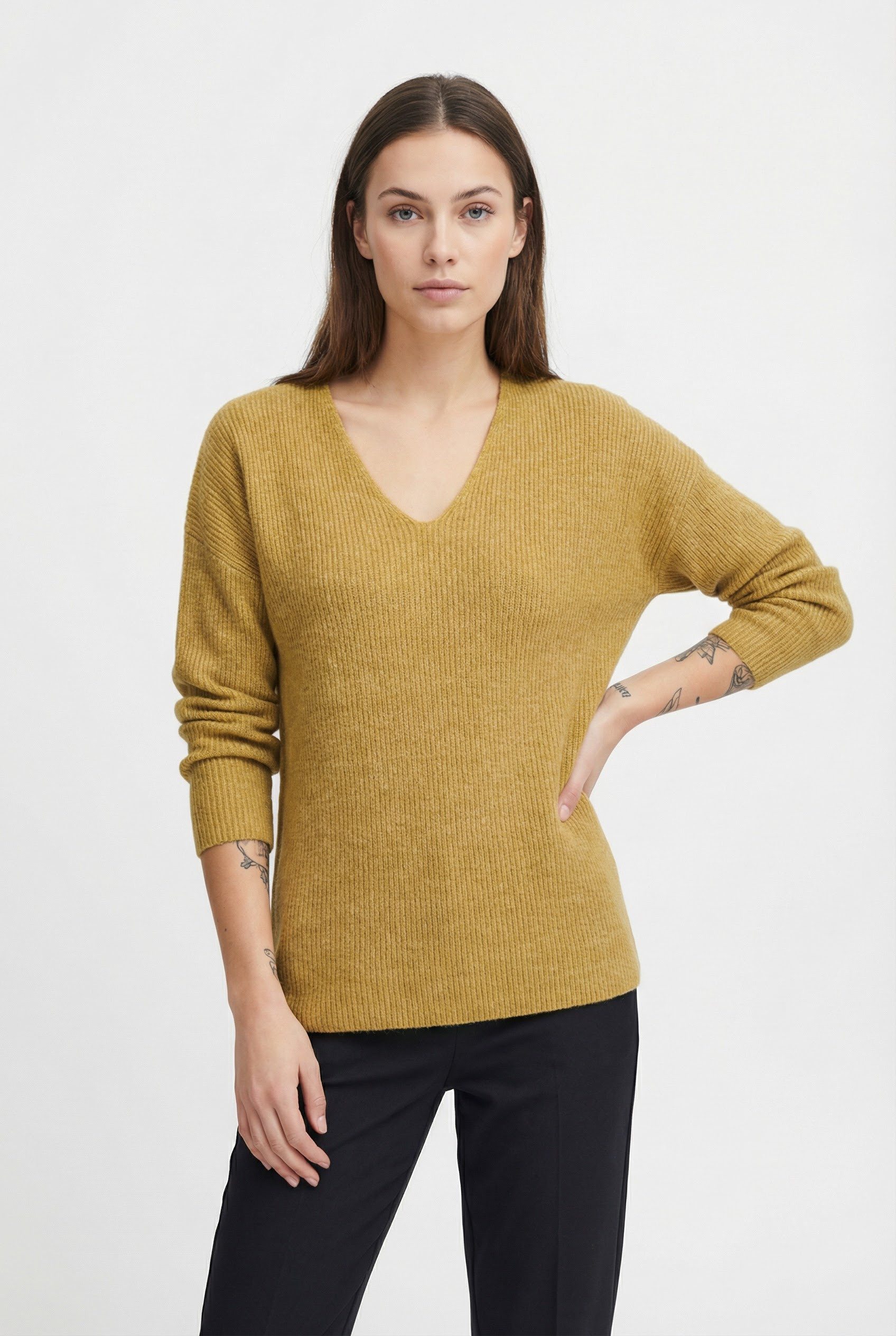 ONLY V-Ausschnitt-Pullover ONLCAMILLA V-NECK L/S PULLOVER KNT NOOS Material günstig online kaufen