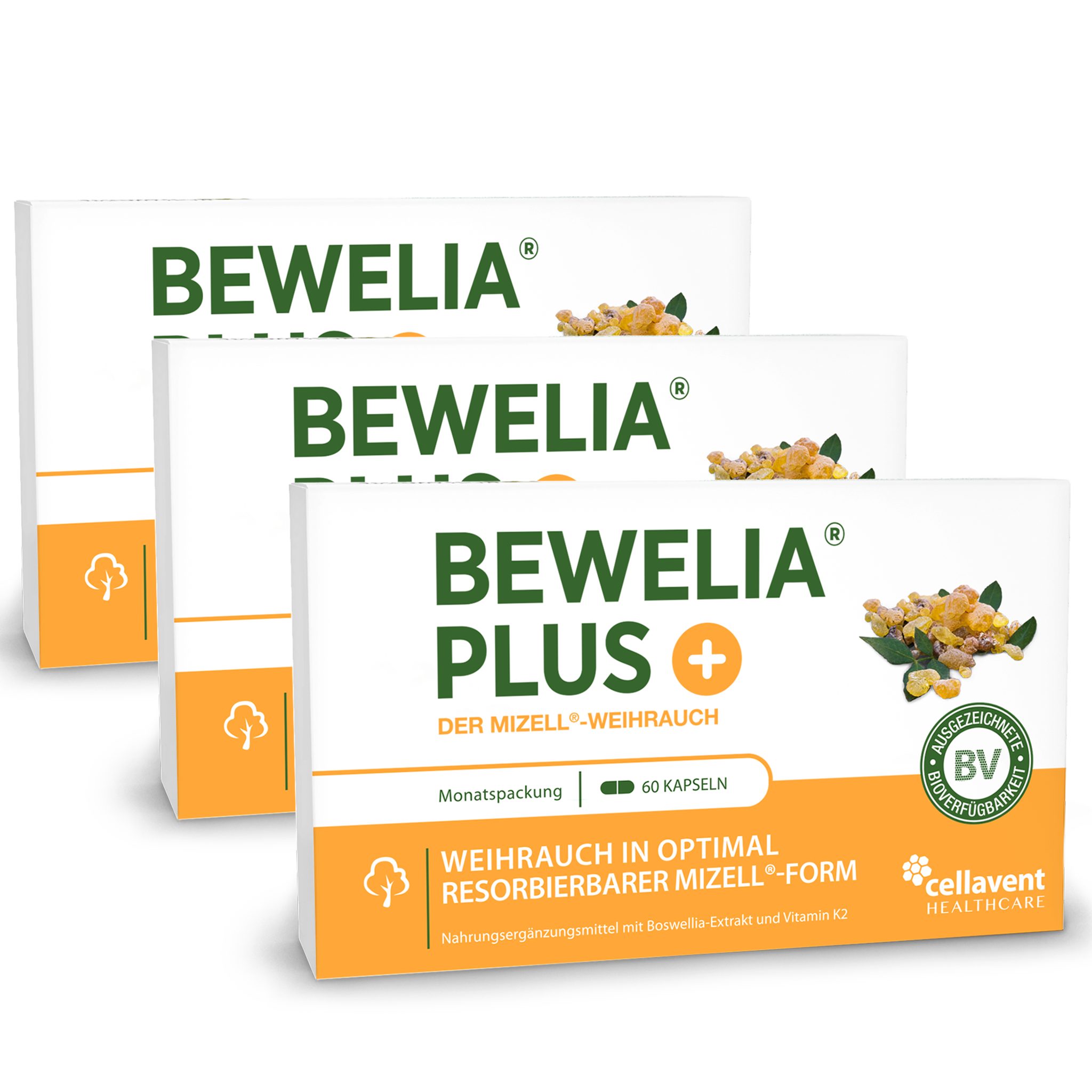 Cellavent Healthcare Mizell Weihrauch Kapseln - Bewelia PLUS Kapseln