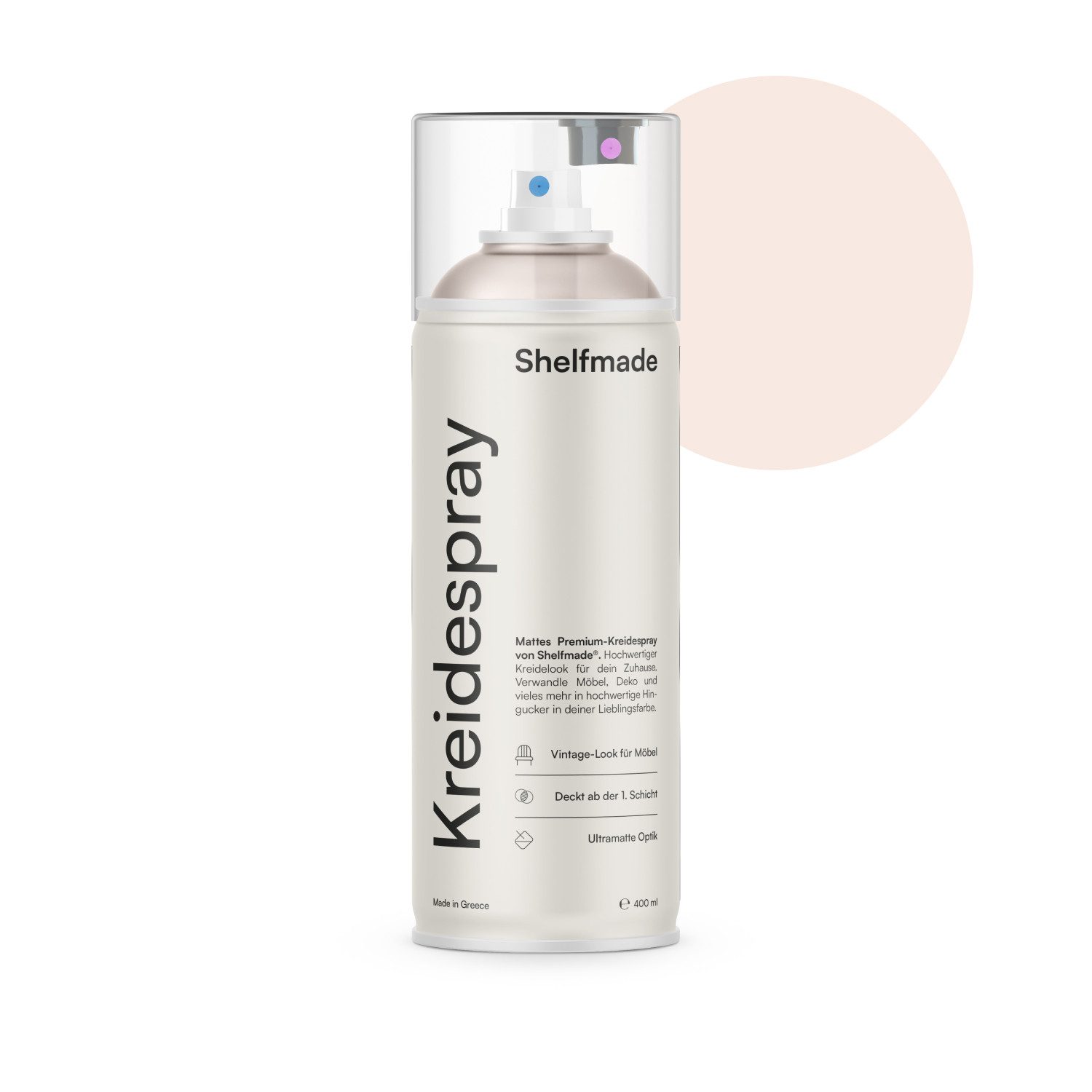 shelfmade Sprühflasche Shelfmade Kreidespray - Kreidefarbe Spray Chalk Kreidesprühfarbe