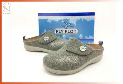 Fly Flot Fly Flot Damen Pantoffel beige, herausnehmbares Fußbett Hausschuh