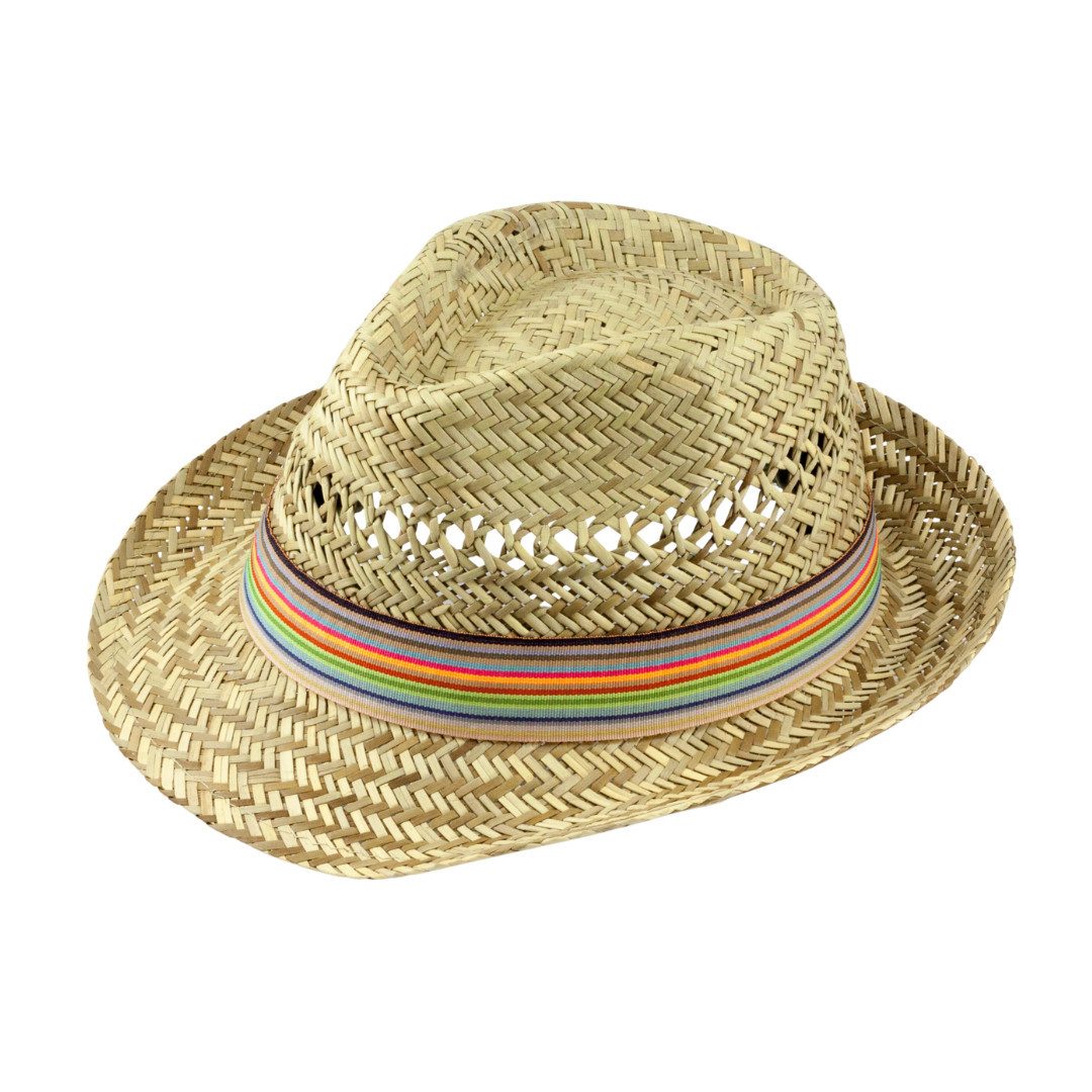 SCHEIBLER WORKWEAR Strohhut Kinderstrohhut Basti ausgezeichneter Tragekomfort, hoher UV-Schutz