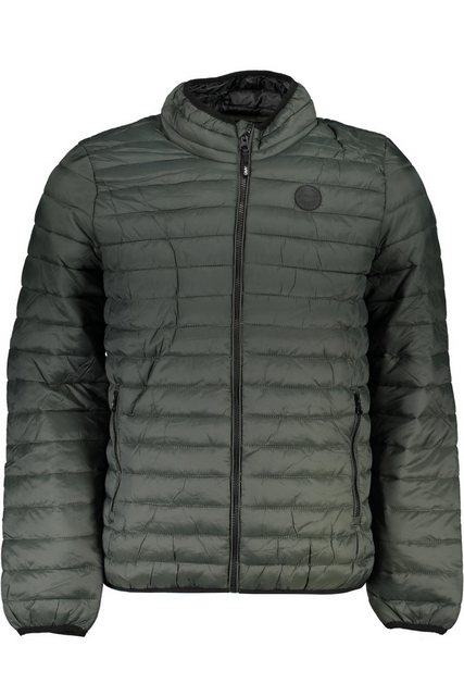 GIAN MARCO VENTURI Outdoorjacke Stylische Herrenjacke in Grün mit Applikati günstig online kaufen