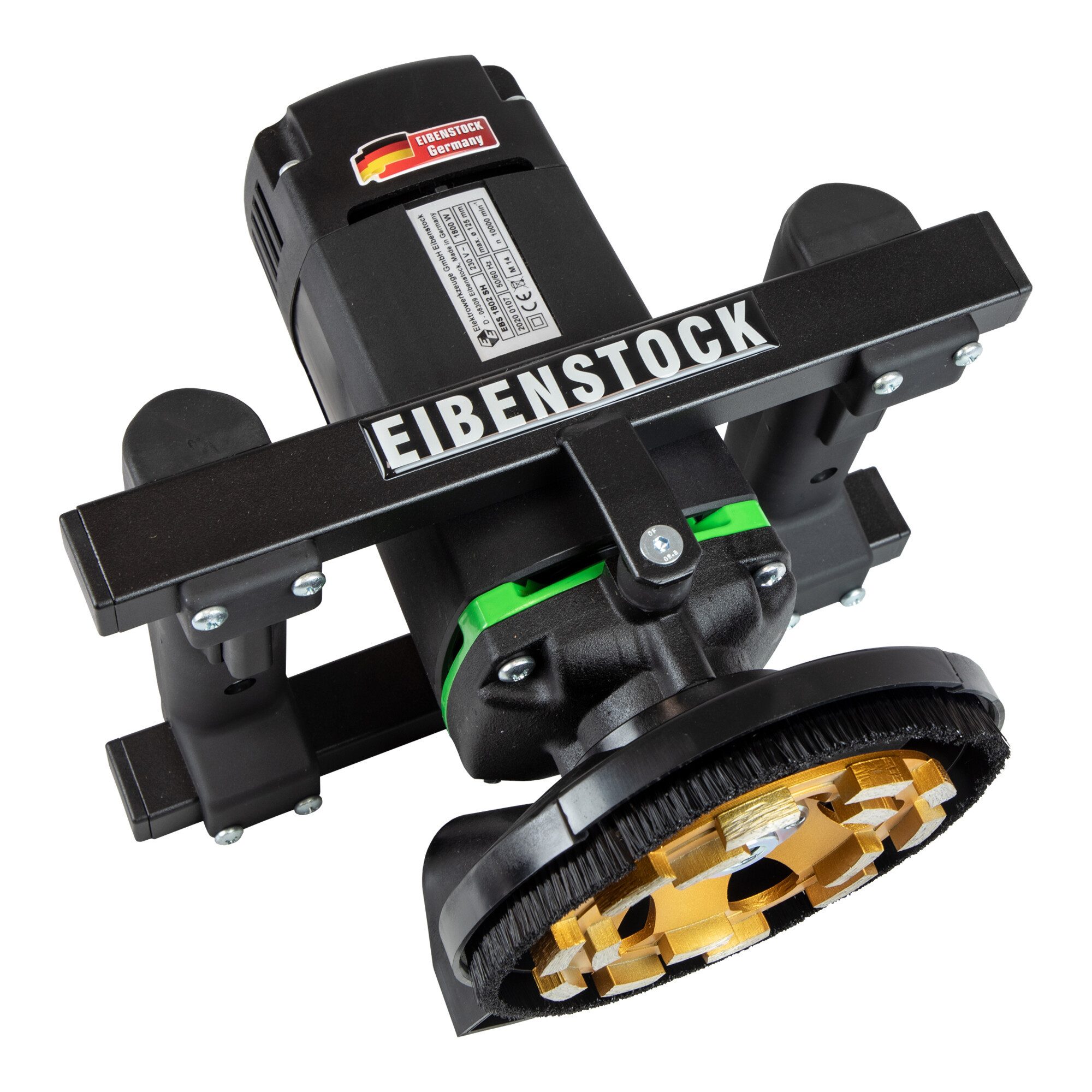 Eibenstock Winkelschleifer Eibenstock EBS 1802 Betonschleifer 230V kpl. mit Diamantschleifteller