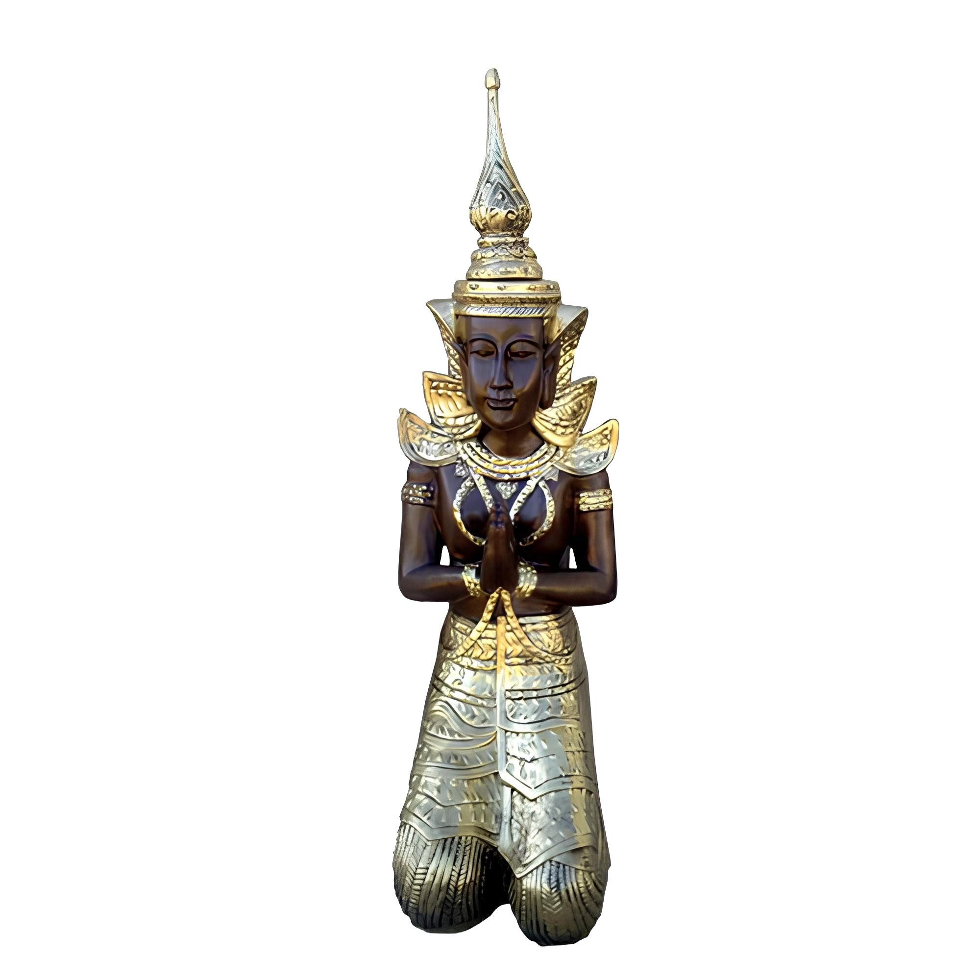 JVmoebel Buddhafigur Deko Figur Statue Skulptur 71 cm Фигурки Statuen Скульптуры Malaysia (1 St., SKULPTUR MATERIAL: ACRYL 71 cm Höhe), Made in Europa