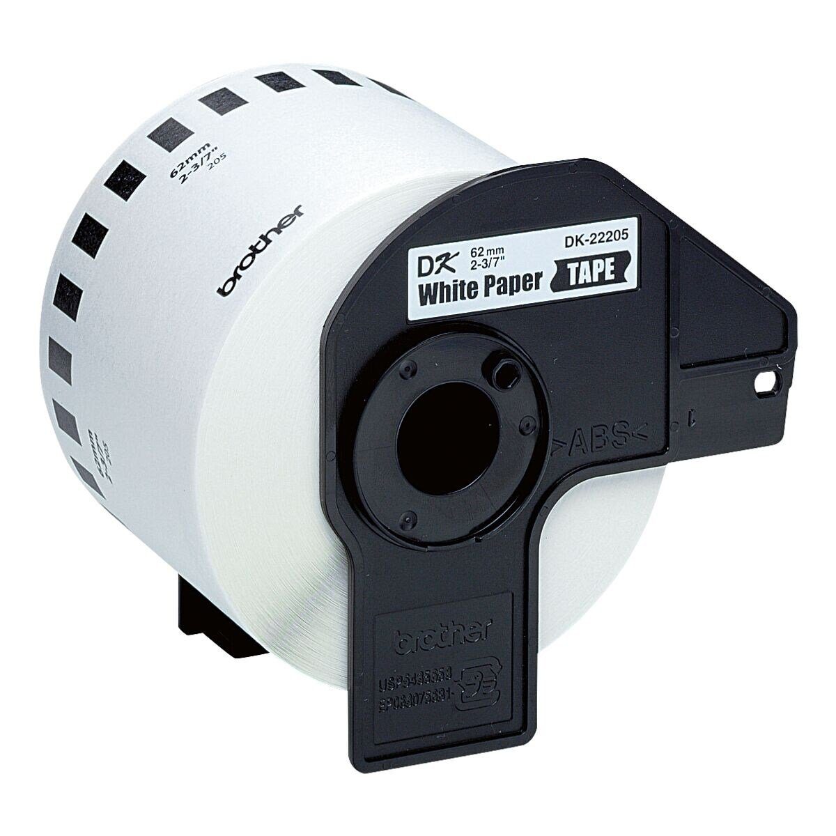 Brother Thermorolle DK-22205, Endlosrolle B/L 62 mm/30,48 m