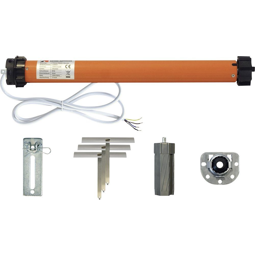 Kaiser Nienhaus Markise Kaiser Nienhaus Classic Mercato Primus 110010 Rohrmotor-Set 60 mm 10