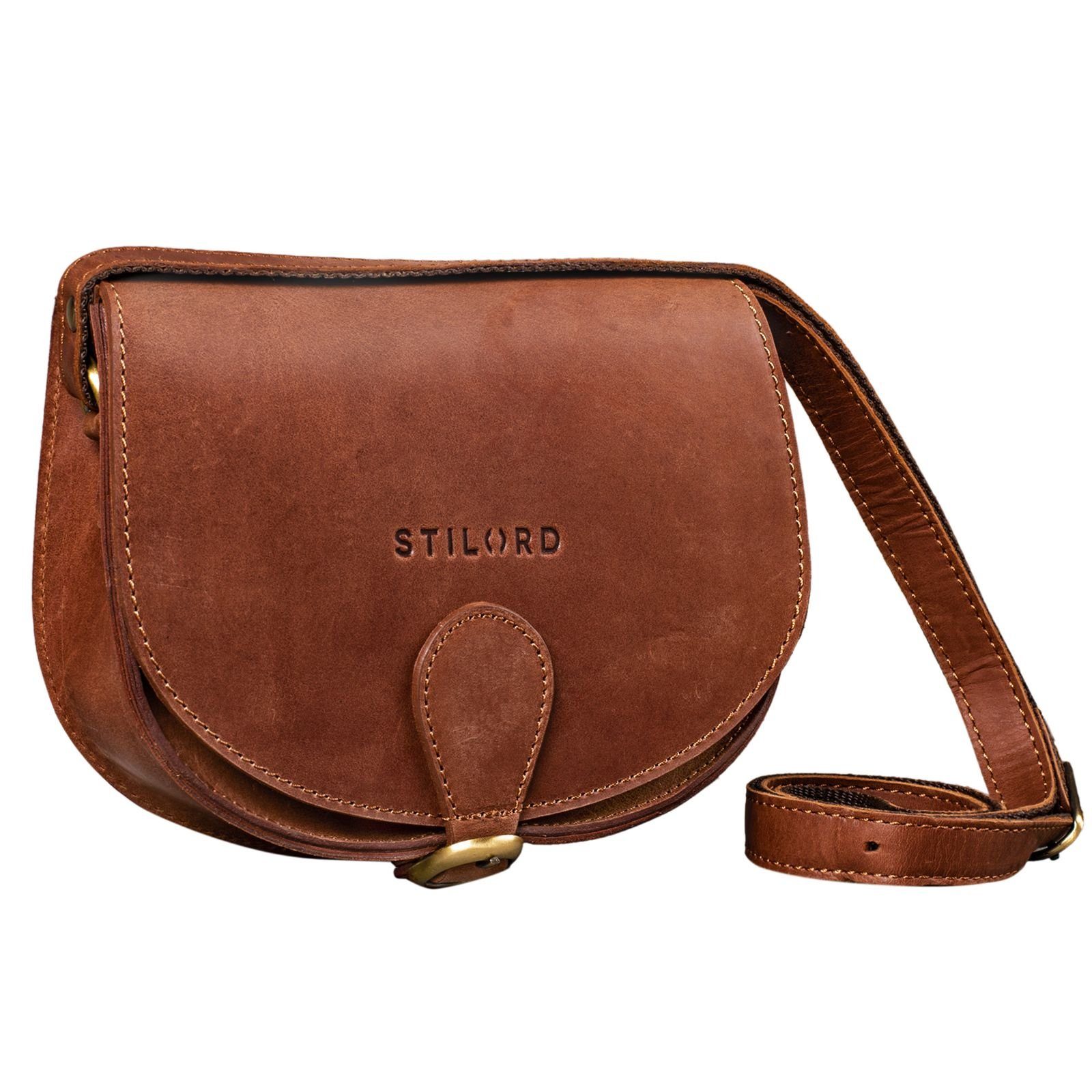 STILORD Handtasche "Helena" Kleine Handtasche Leder Damen
