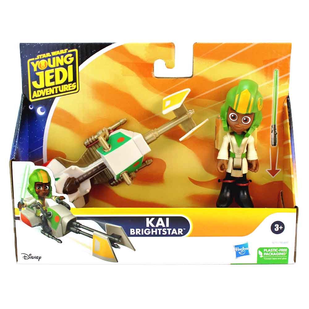 Hasbro Actionfigur Star Wars Figur Kai Brightstar "Young Jedi Adventures", (1-tlg)
