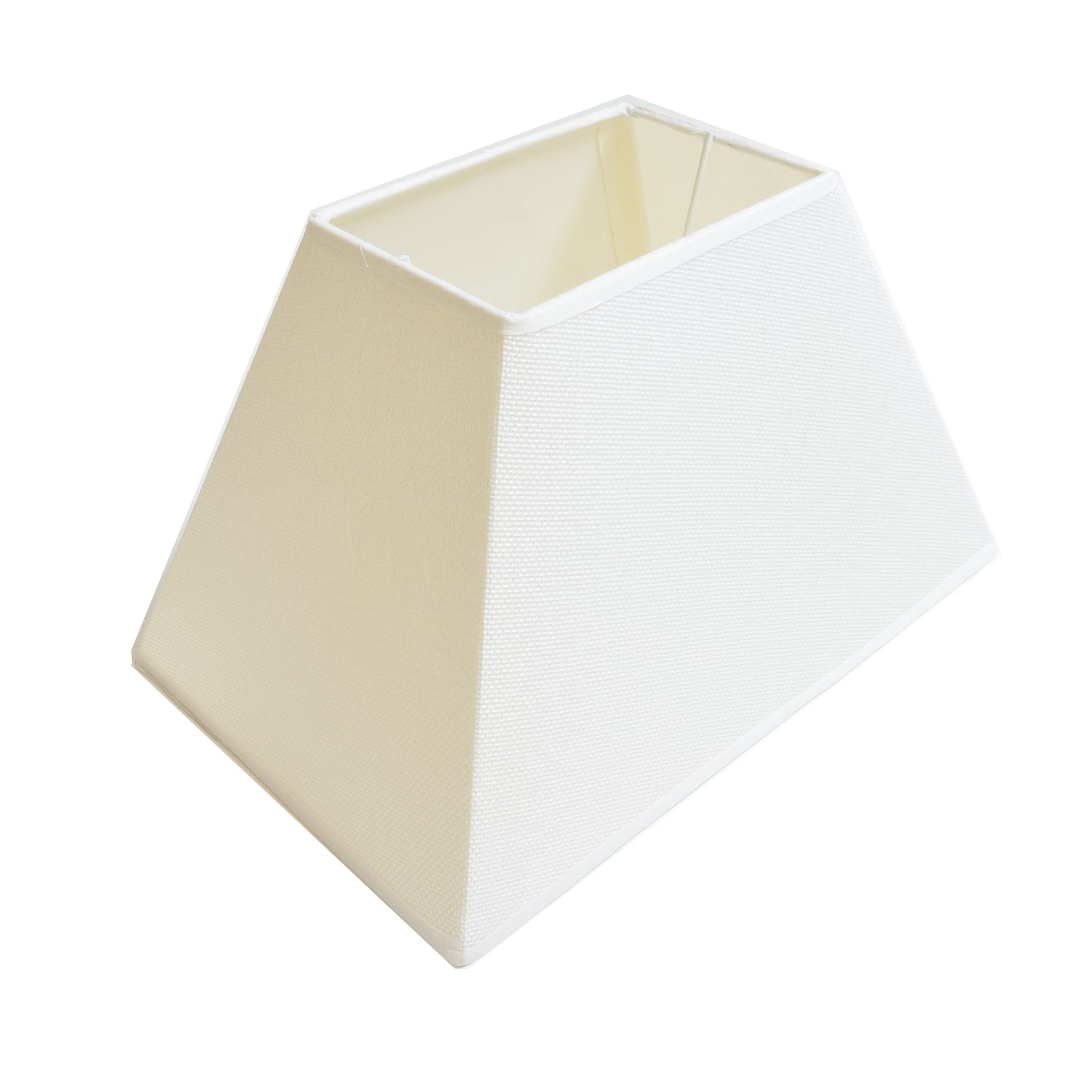 B&S Lampenschirm Lampenschirm Trapez in Leinenoptik H 16 für Steh & Tischle günstig online kaufen