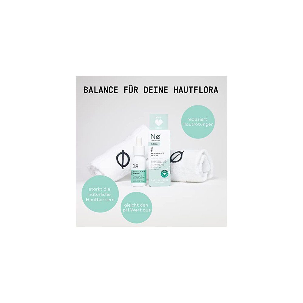 NO Cosmetics Gesichtspflege balance tøday Re-Balance Serum mit Algenextrakt